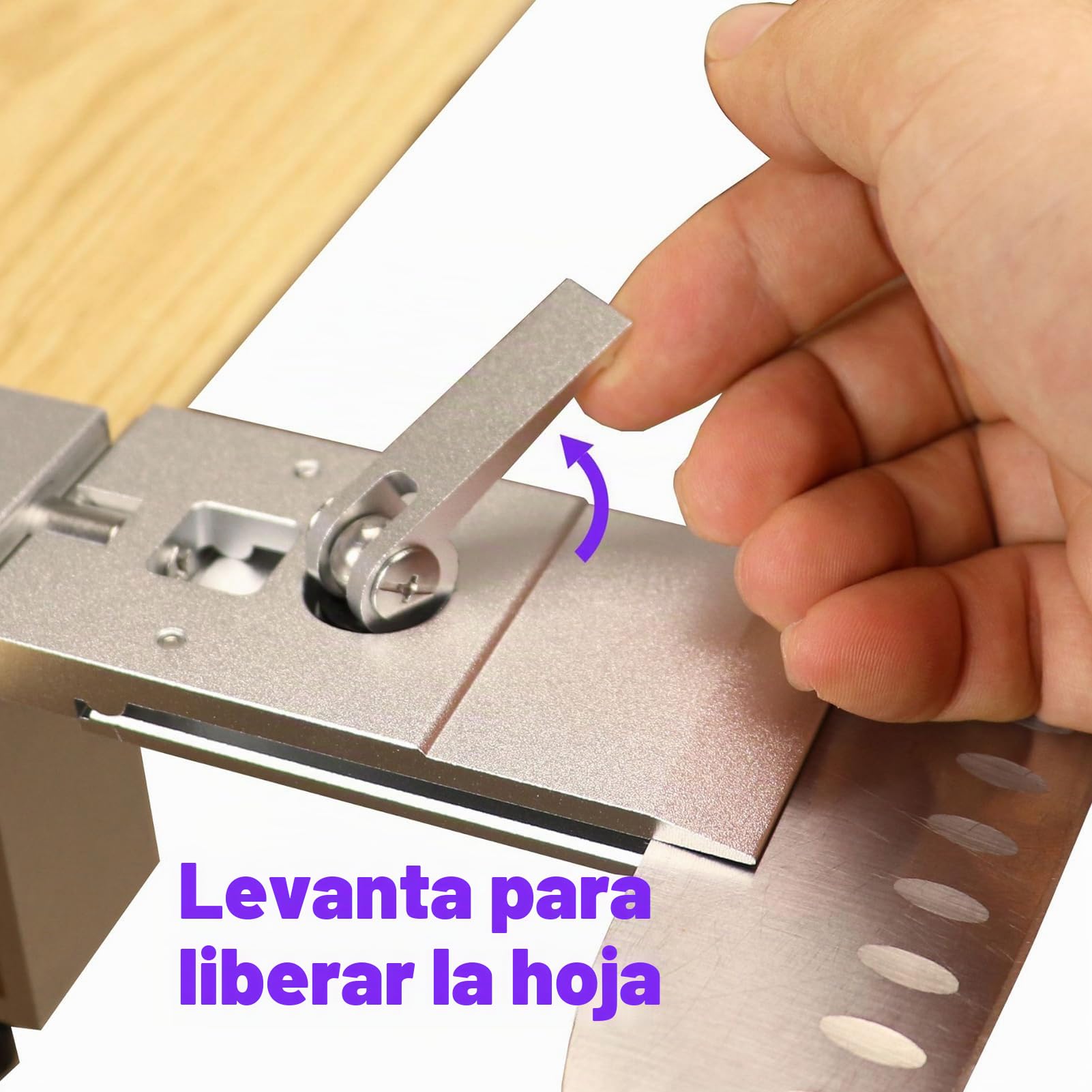 Fockety Afilador de Cuchillos, de Afilado de Cuchillos Guiado por Rotación de 360° con Piedras de Afilar de Diamante de Grano 150 400 800 2000, Kit de Afilado de (Con 4 piedras de afilar de diamante)