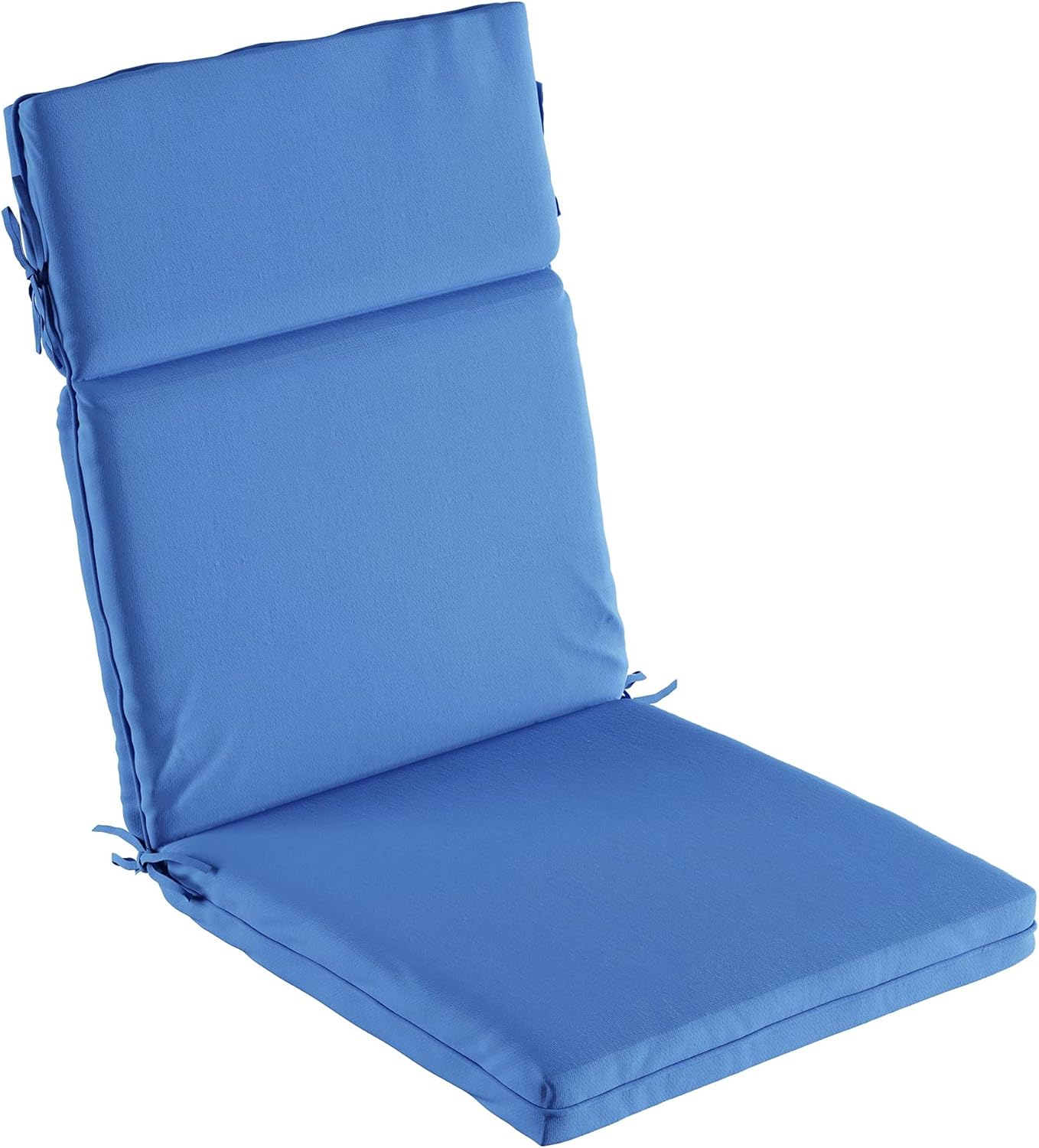 Lavish Home High-Back Chair Cushions, Blue