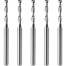 5 Pcs 2mm x 12mm Solid Carbide End Mill 1-1/2 Inch 2 Flute
