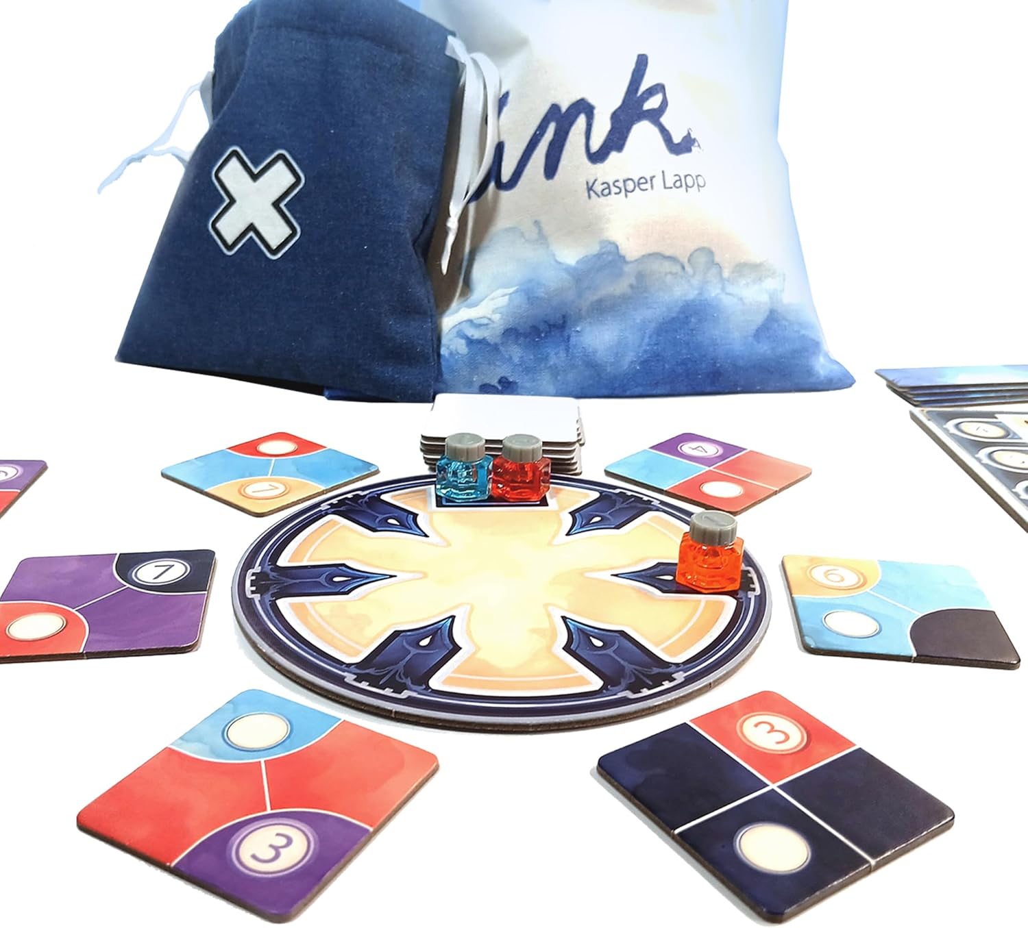 Ink Board Game - Create Stunning Paintings, Art-Themed Strategy Game for Families, Kids & Adults, Ages 8+, 1-4 Players, 30-60 Minute Playtime, Made by Final Score