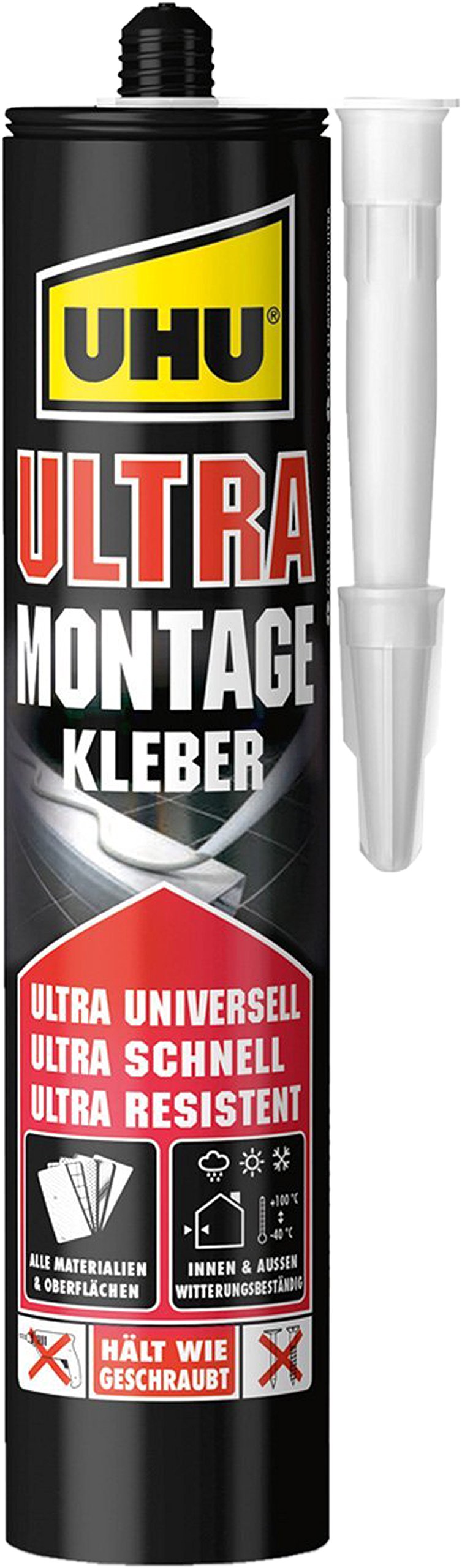 UHU - Ultra Montagekleber (3x Ultra Montagekleber 435 g)