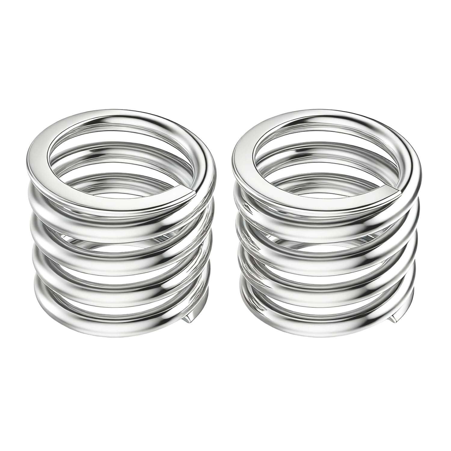 DIPZO 2 Pcs Replacement Compression Springs for Makita Grass Trimmer, Compatible with DUR181/DUR181Z/DUR141Z, 19 mm Height x 21 mm Width, Head Accessories for Garden Tools