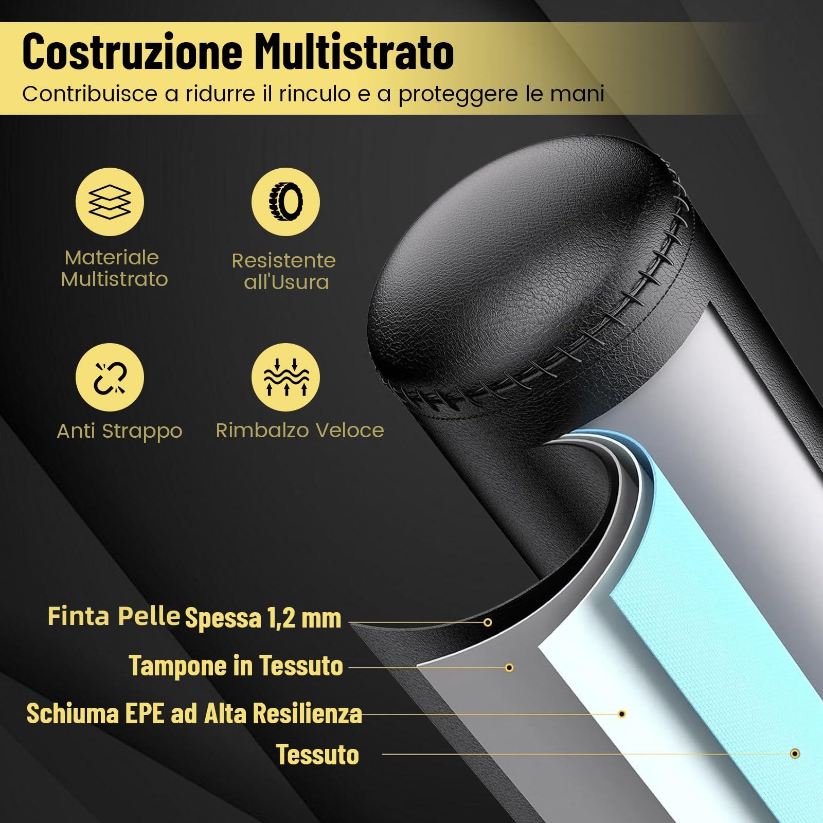 COSTWAY Sacco da Boxe 173 cm, Sacca da Boxe da Terra Autoportante e Pesante con Guantoni, Base a Ventosa, Costruzione a 5 Strati e Sistema Antivibrazioni per Adulti e Palestra Domestica