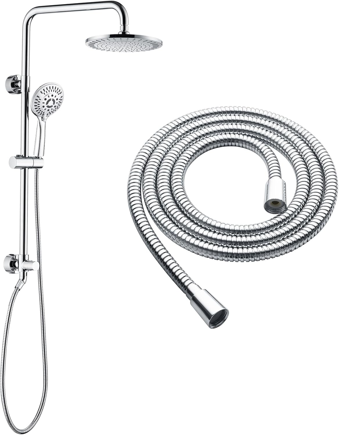 Rain Shower heads system including rain fall shower head and Matching