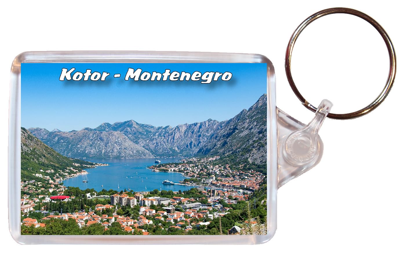 Baked Bean Store Kotor - Monenegro - Double Sided Keyring BBSKTT188