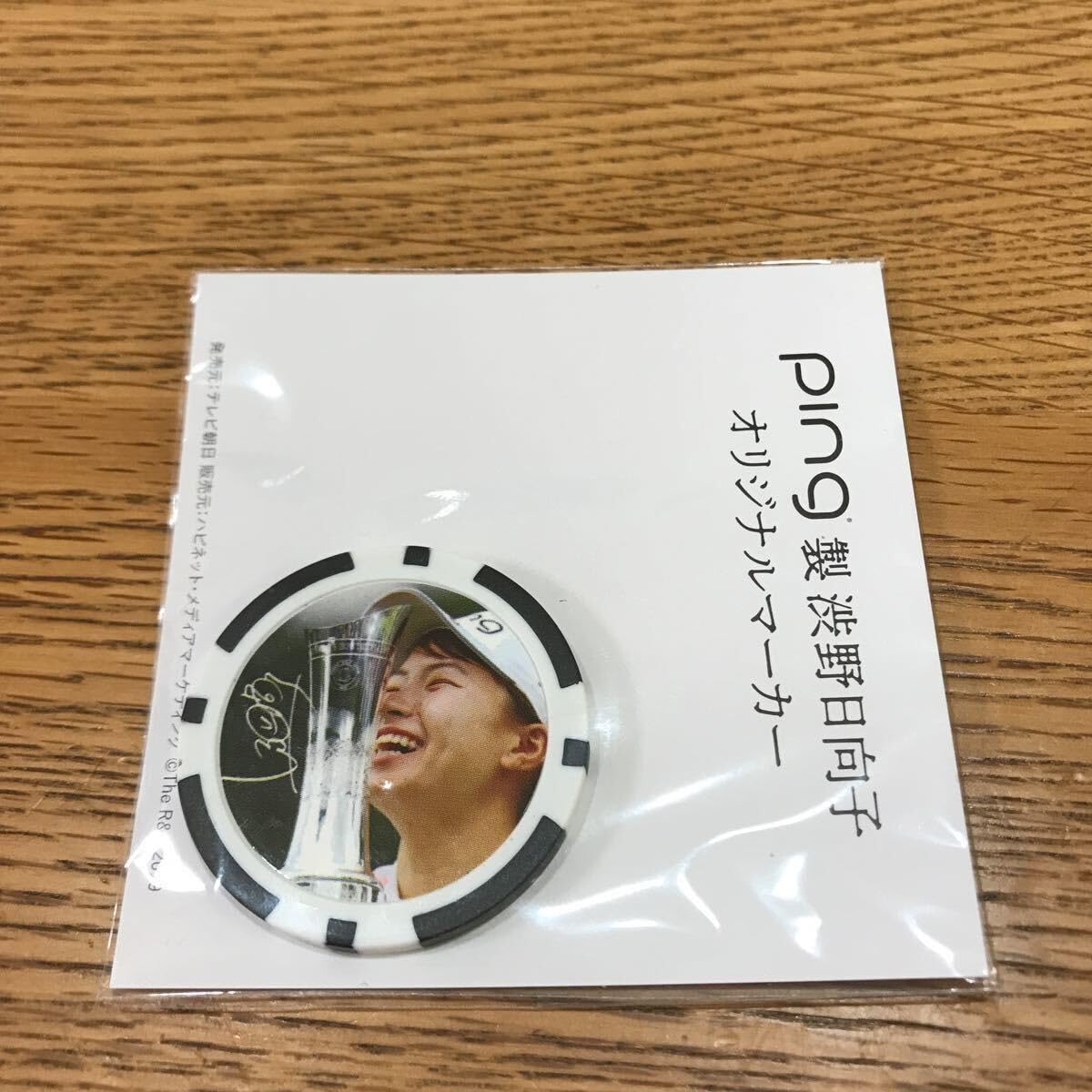ほ*茶様 HINAKO SHIBUNO ゴルフマーカー Amazon | スマイルシンデレラ NO SMILE,NO GOLF カジノマーカー