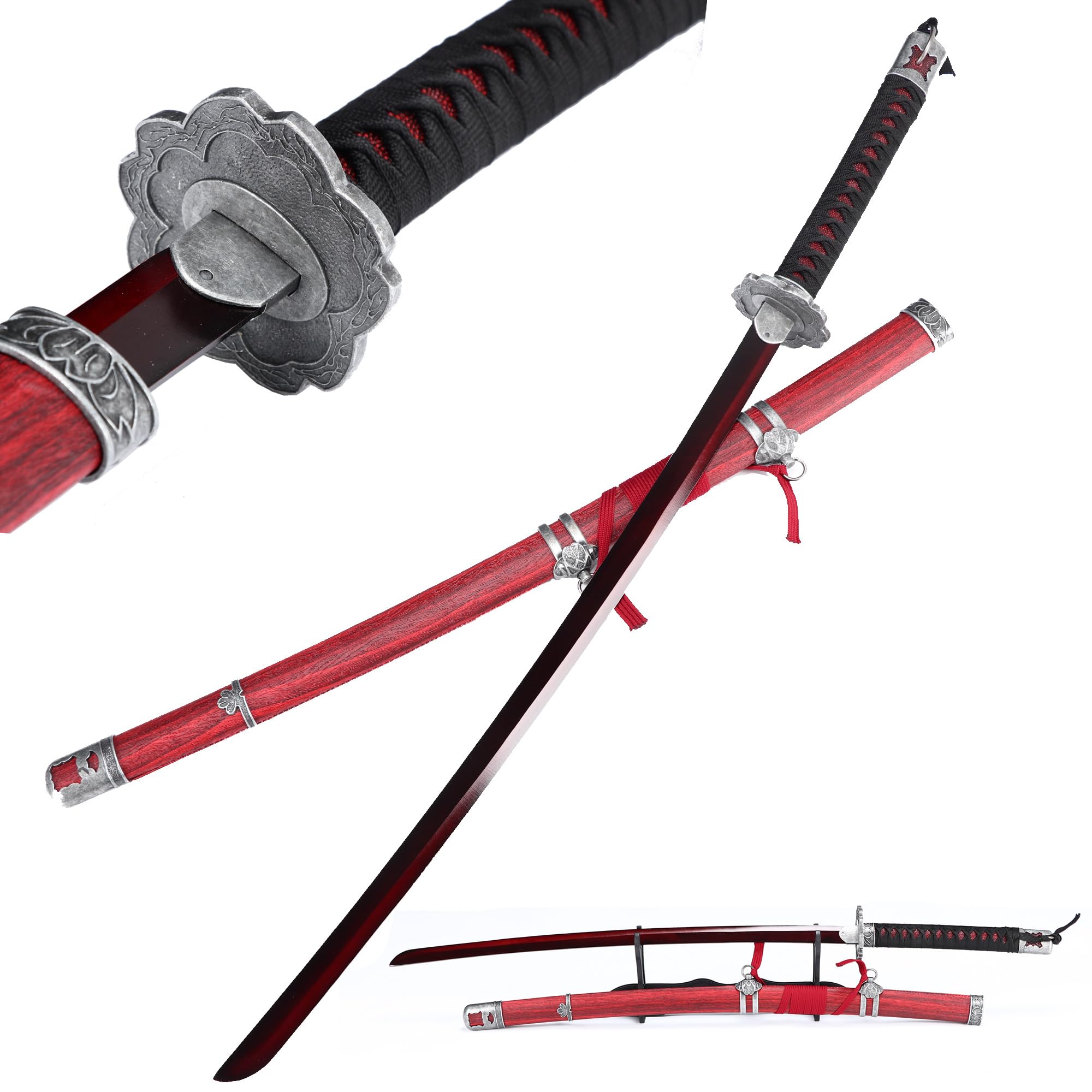 Sekiro: Shadows Die Twice Cosplay 40-Inch Metal Sword Game replicas Handmade Real Katana Sword Collectible Display