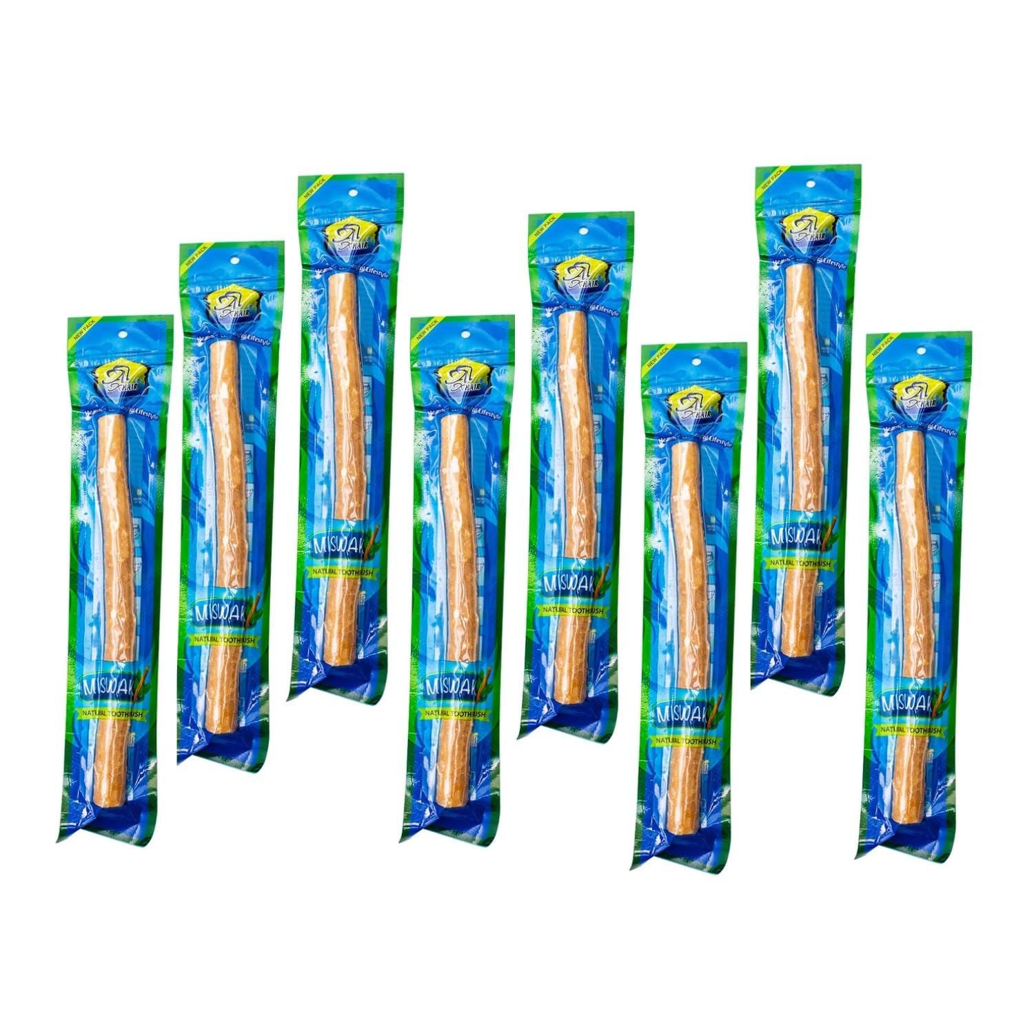 Al-Khair Miswak pręty do czyszczenia zębów, zafoliowane, 100 sztuk