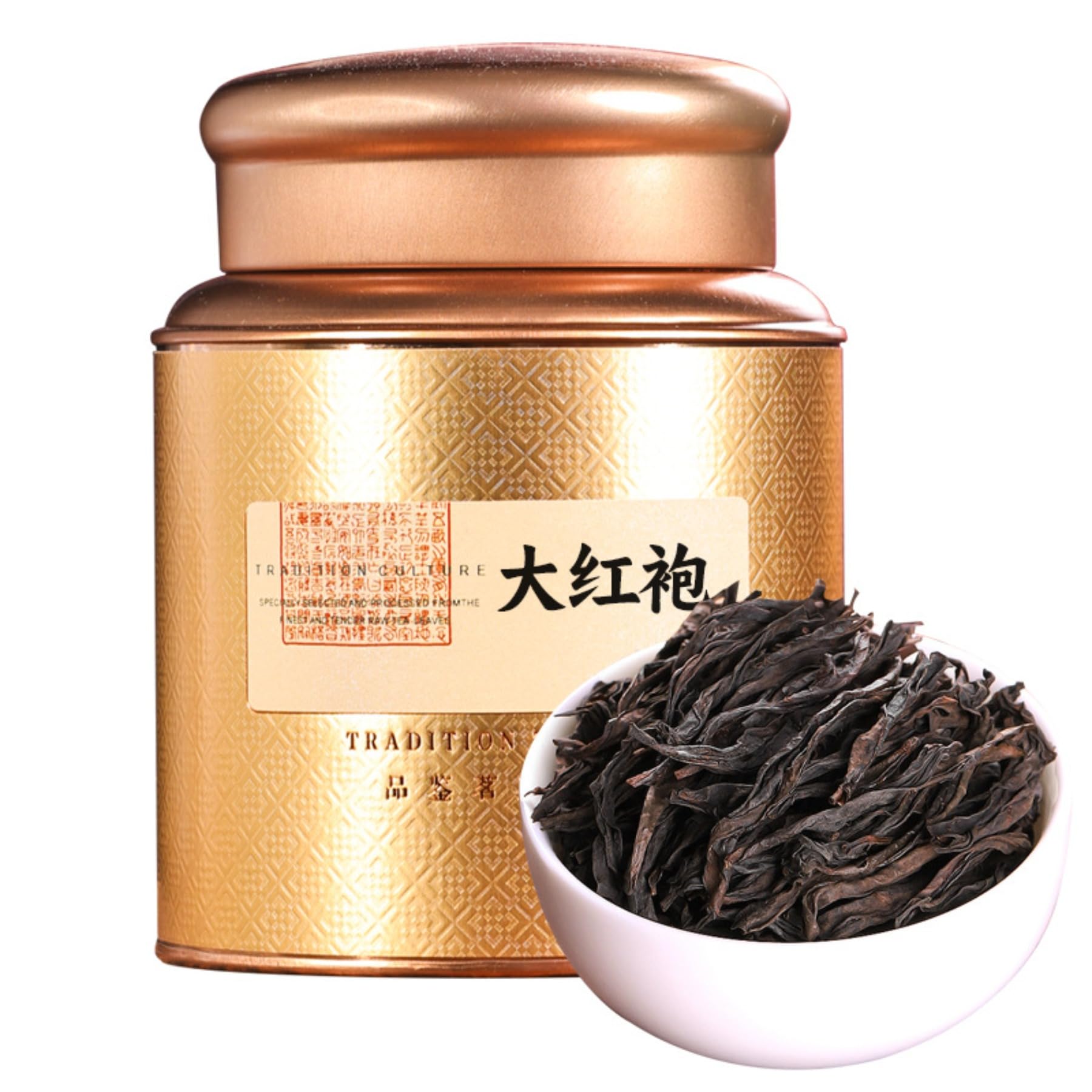 Da Hong Pao Té Negro (Túnica Roja Grande 200g) - Té Premium FujianWuyi Oolong - Rico Aroma