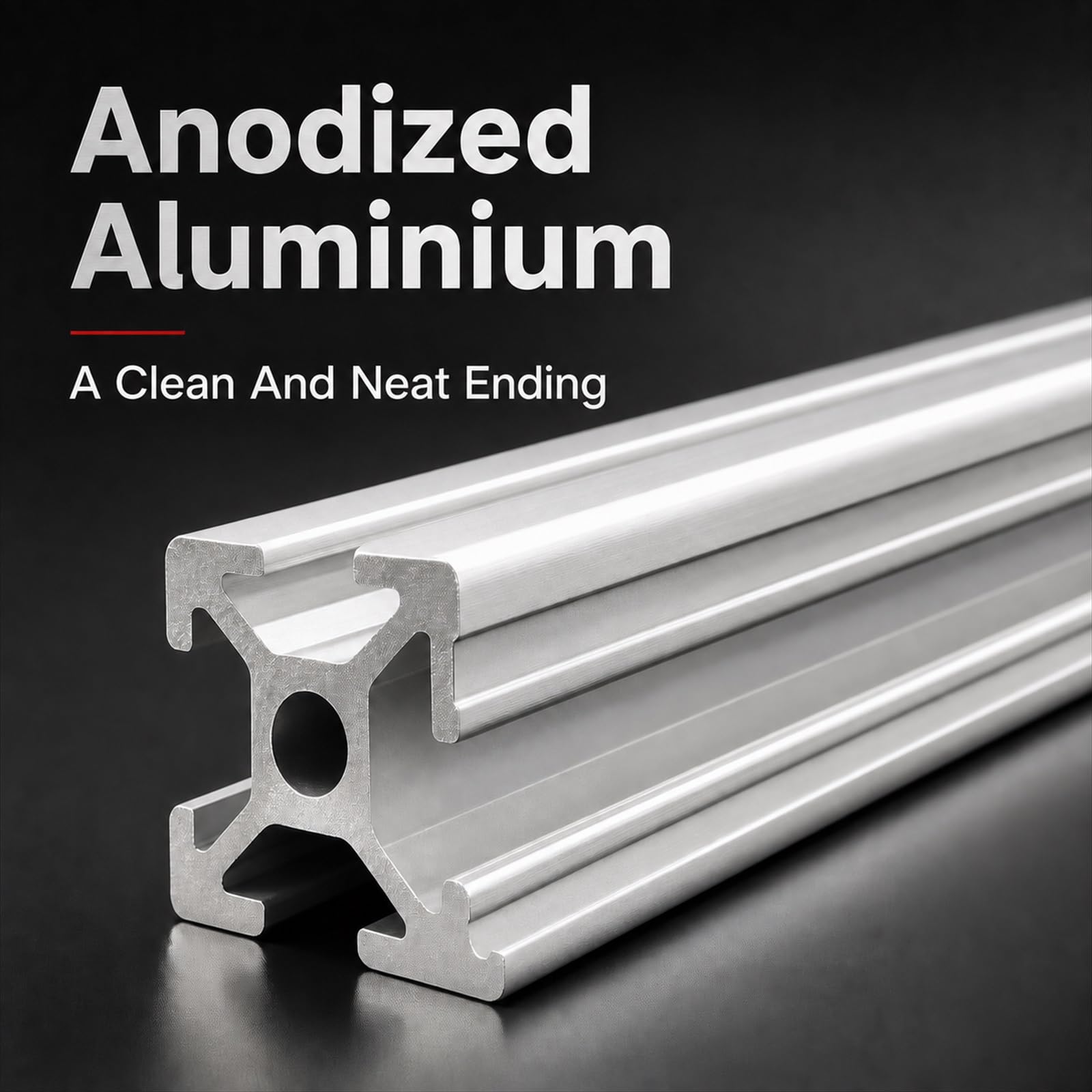 Profilé Modulaire en Aluminium,Profil en Aluminium T Extrusions AnodiséEs,Profilé Aluminium Extrudé,Facile à Installer,Convient Aux Imprimantes 3D,Supports,Meubles,Etc