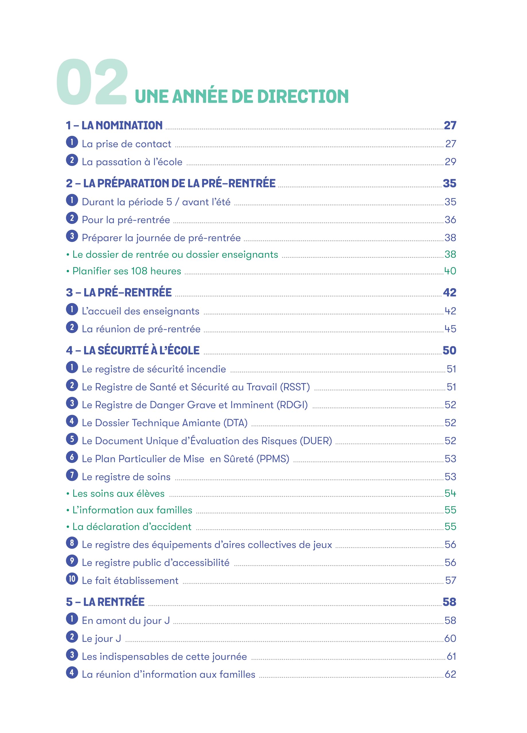 Organiser sa direction d'école