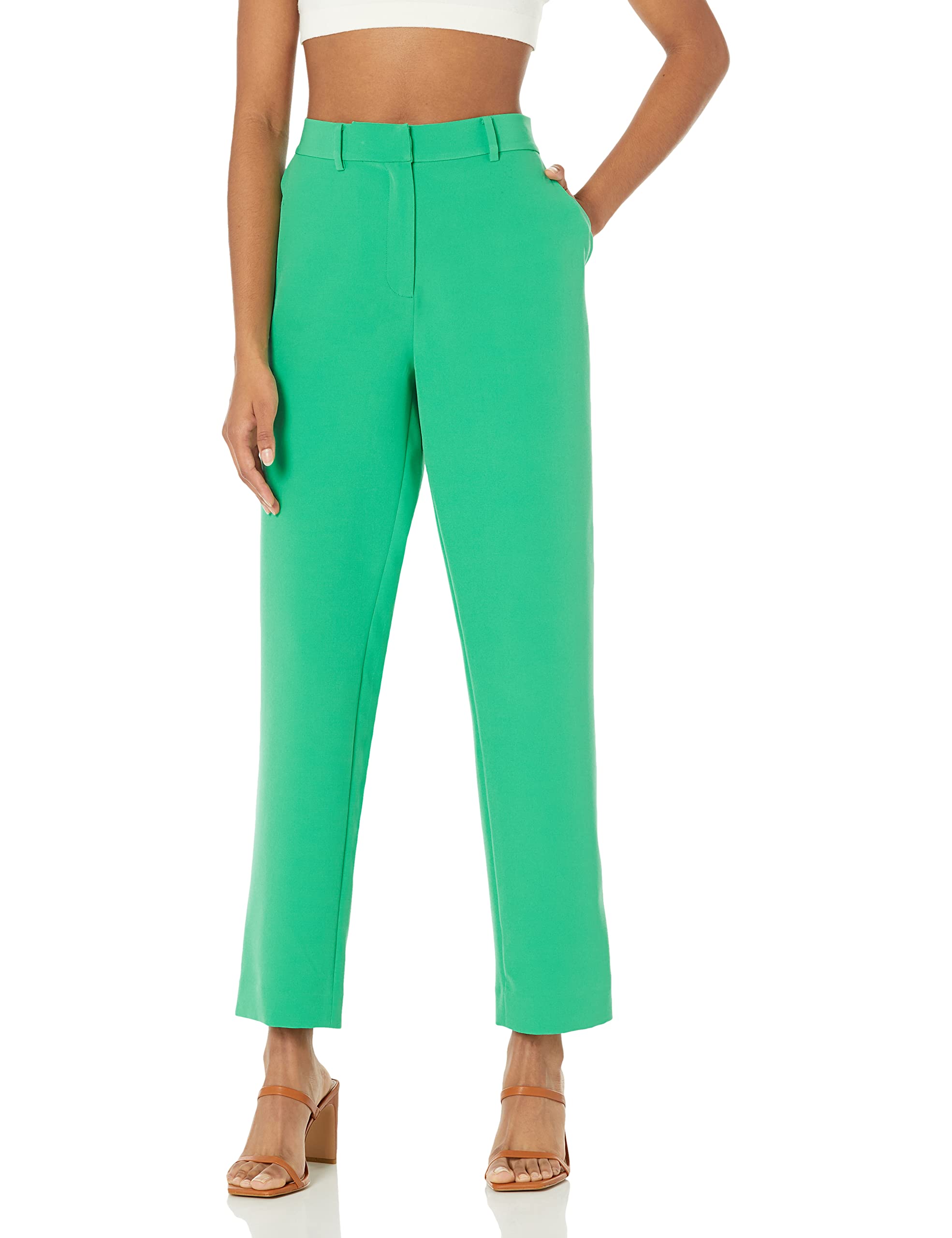 The Drop Women's Abby Flat Front Pant