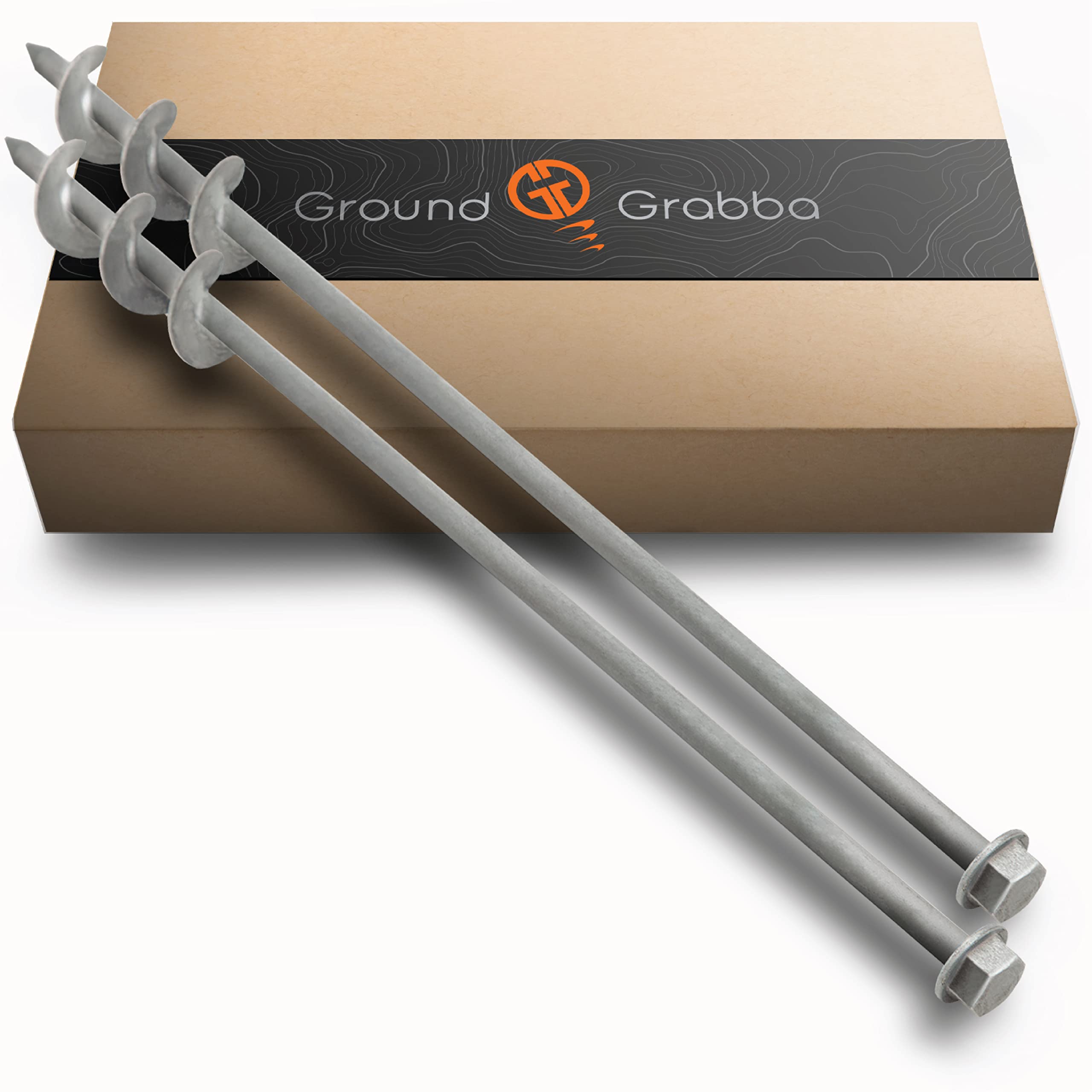 Amazon.com : GROUNDGRABBA Screw in Tent Stake for Sand and Loose