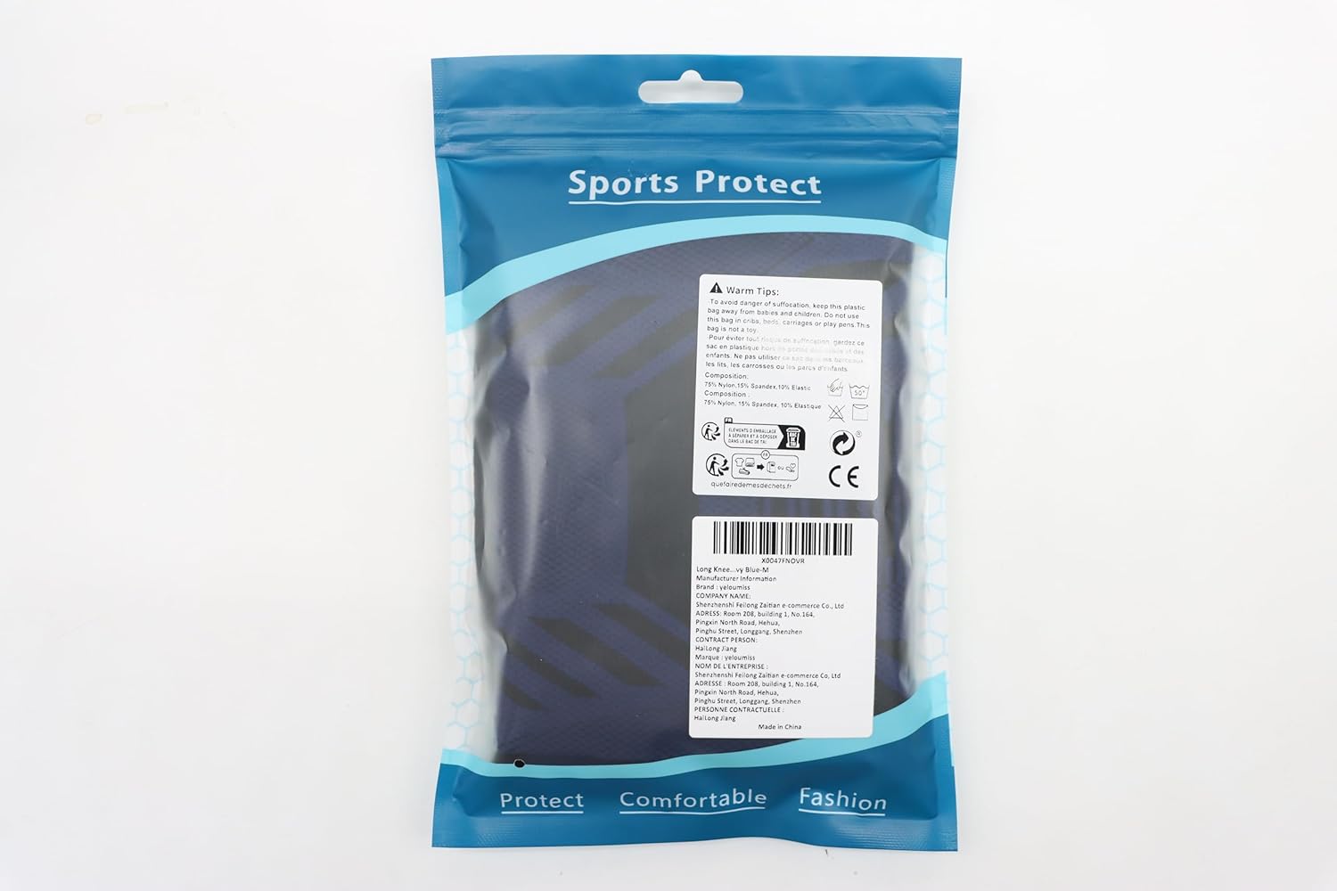 Leg Compression Sleeve 1 Pair Long Knee Braces for Women and Men Knee Support with Non Slip Silicone for Sports Running - Image 7