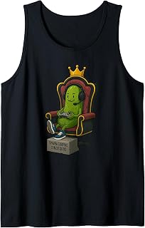 Pickle Gamer Video Gaming Chair Spawn Camping Since 2009 Tank Top