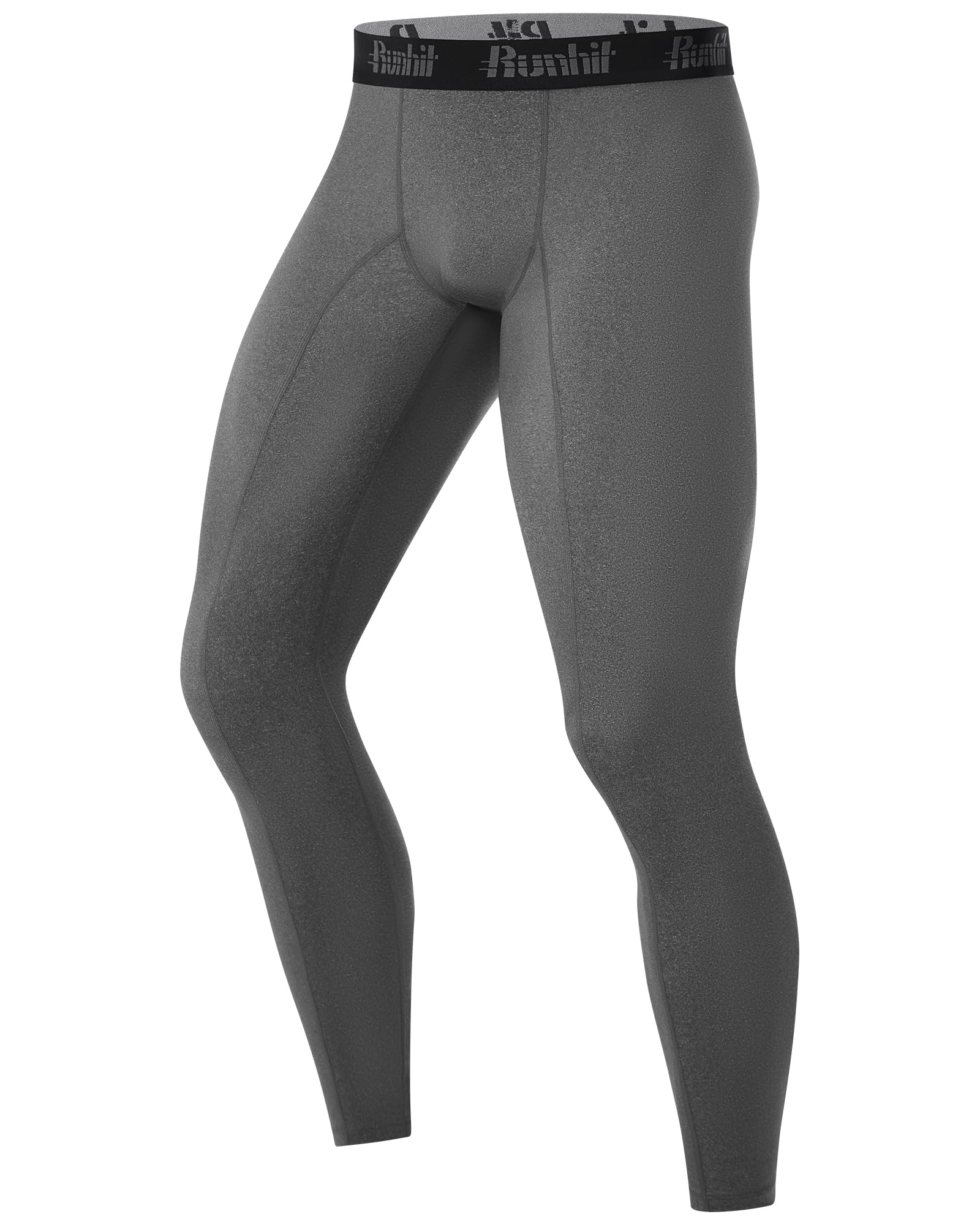 Runhit 1/3er Pack Kompressionshose Herren Lange Sport Leggings Tights Schnelltrocknende Trainingshose Sporthose Männer Atmungsaktiv Laufhose Funktionsunterwäsche für Fitness Joggen Gym