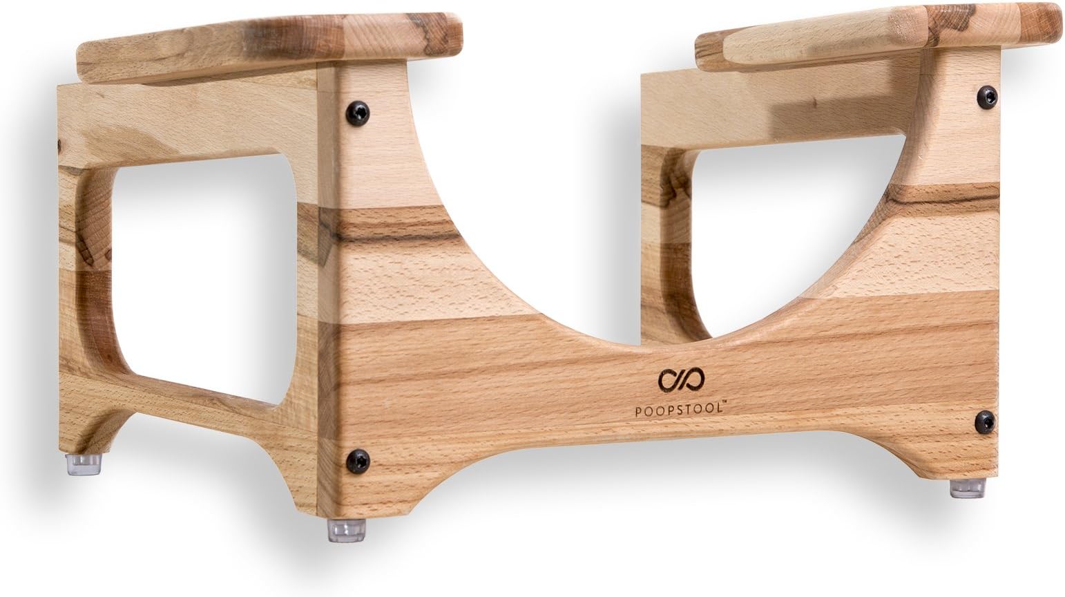 POOPSTOOL - The Great Relief // Made in EU // Wooden Toilet Stool for Sitting & Squatting