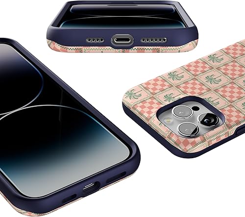 Vista 1713 de Casely - Funda para iPhone 14 Pro Max, Viva La Vida, Frida Kahlo Floral Collage, compatible con MagSafe 10 Frida Kahlo Viva La Vida Collage