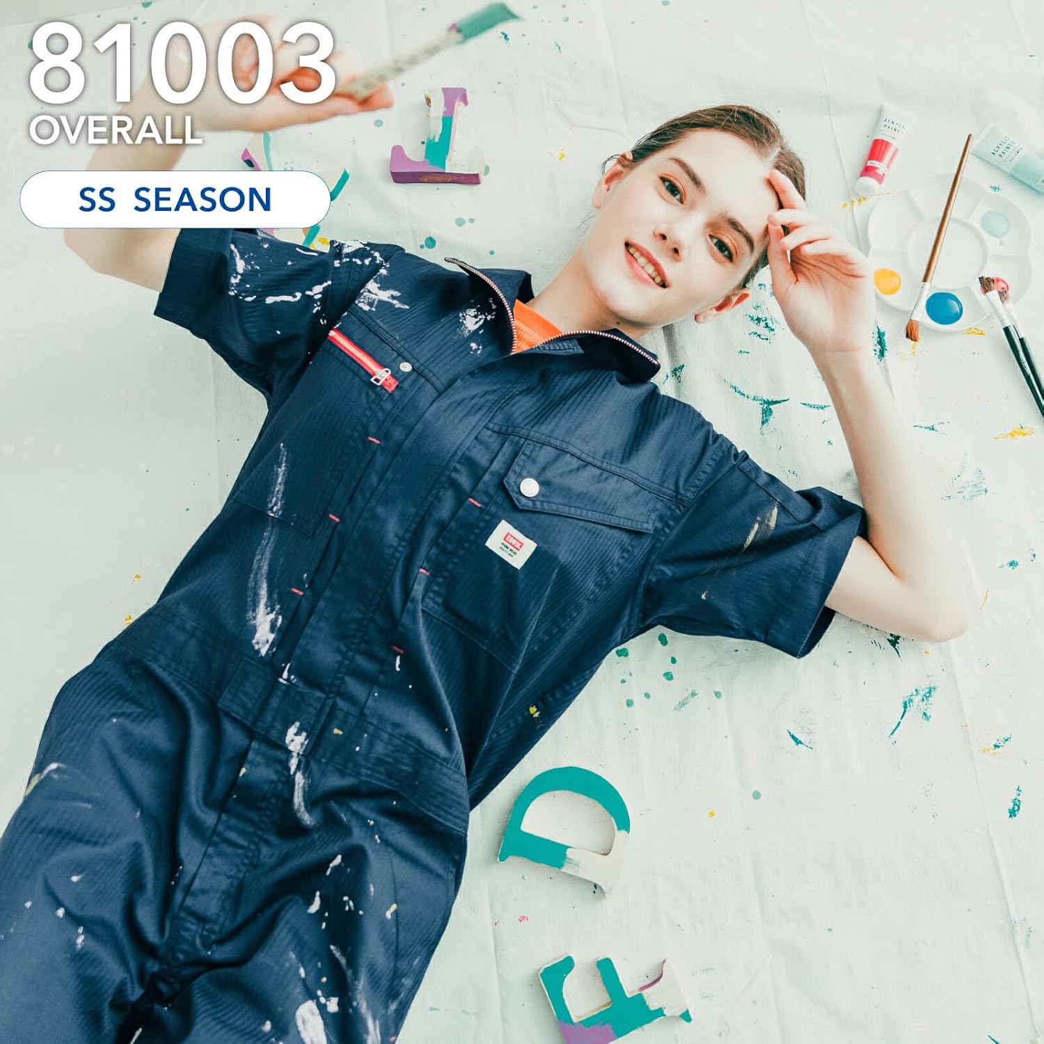 ツナギ•エドウィンツナギ•半袖ツナギ