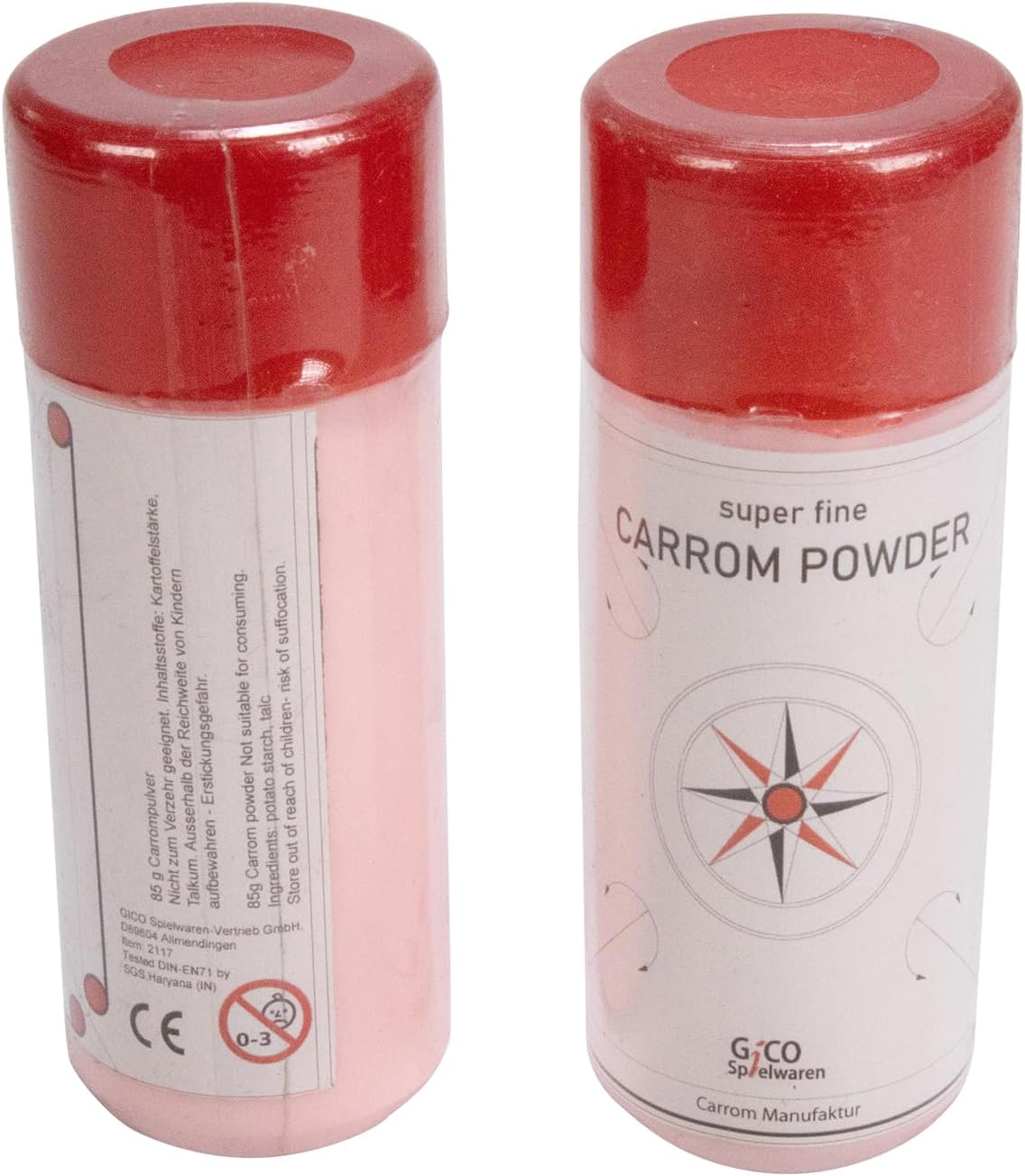 GICO Carom Glide-powder India's Original, 70g, 2 Players, All Ages