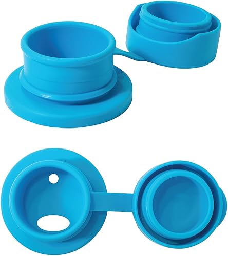 Miniatura 2 de Pura Botella deportiva aislada de 18 onzas  18.6 fl oz con funda deportiva y parte superior deportiva de silicona de boca grande, acero inoxidable,