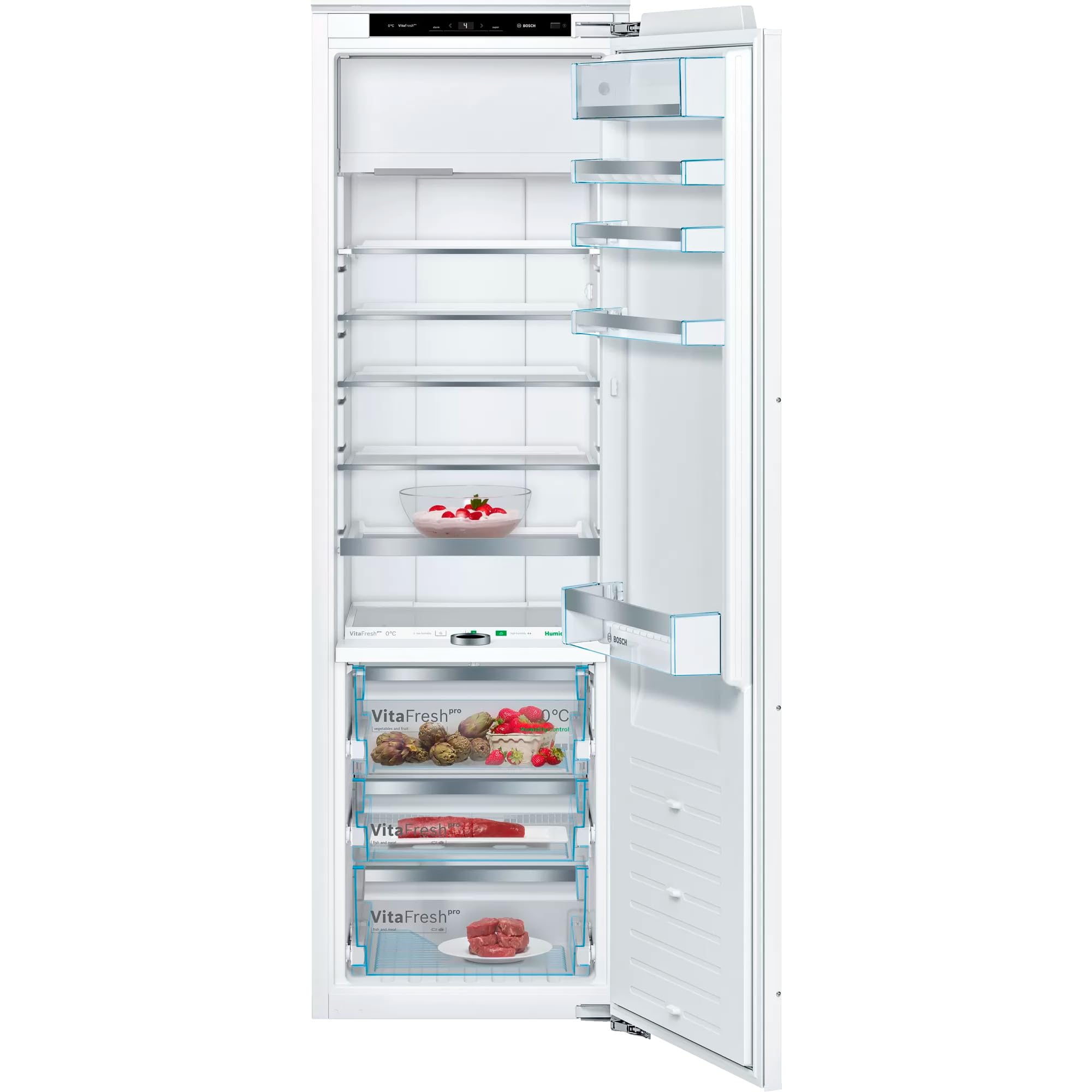 frigorifero incorporato con freezer 254 l + 15 l