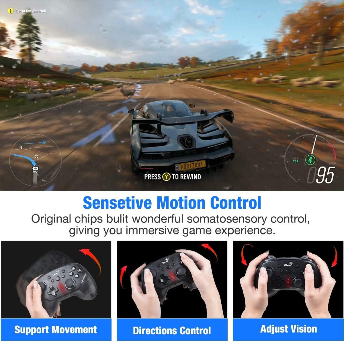 Controller motion control demonstration