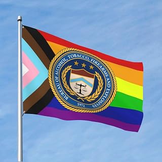 4x6 Flag Us Bureau Of Alcohol Tobacco And Firearms Atf Banner Outdoor Flags Vivid Sign Outside Decor