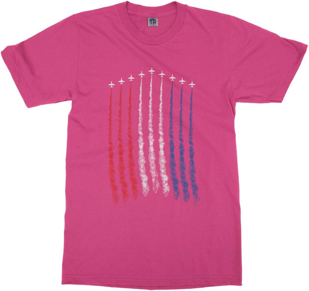 Threadrock Kids Red White Blue Air Force Flyover Toddler T-Shirt