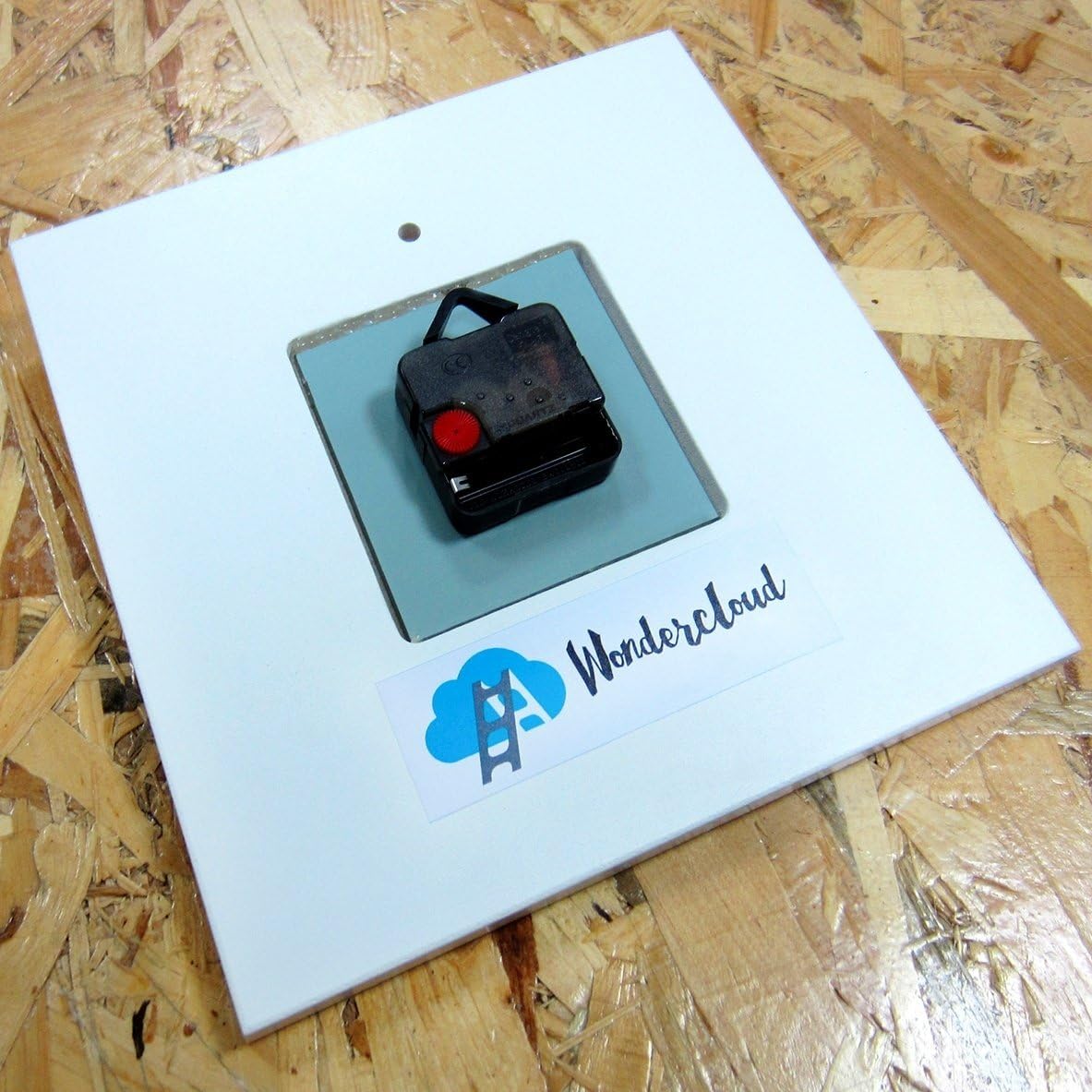 Chocolate Labrador Retriever Dog Wall Clock Framed Mirror Decor Pet Lovers Art Home Room Design Gift