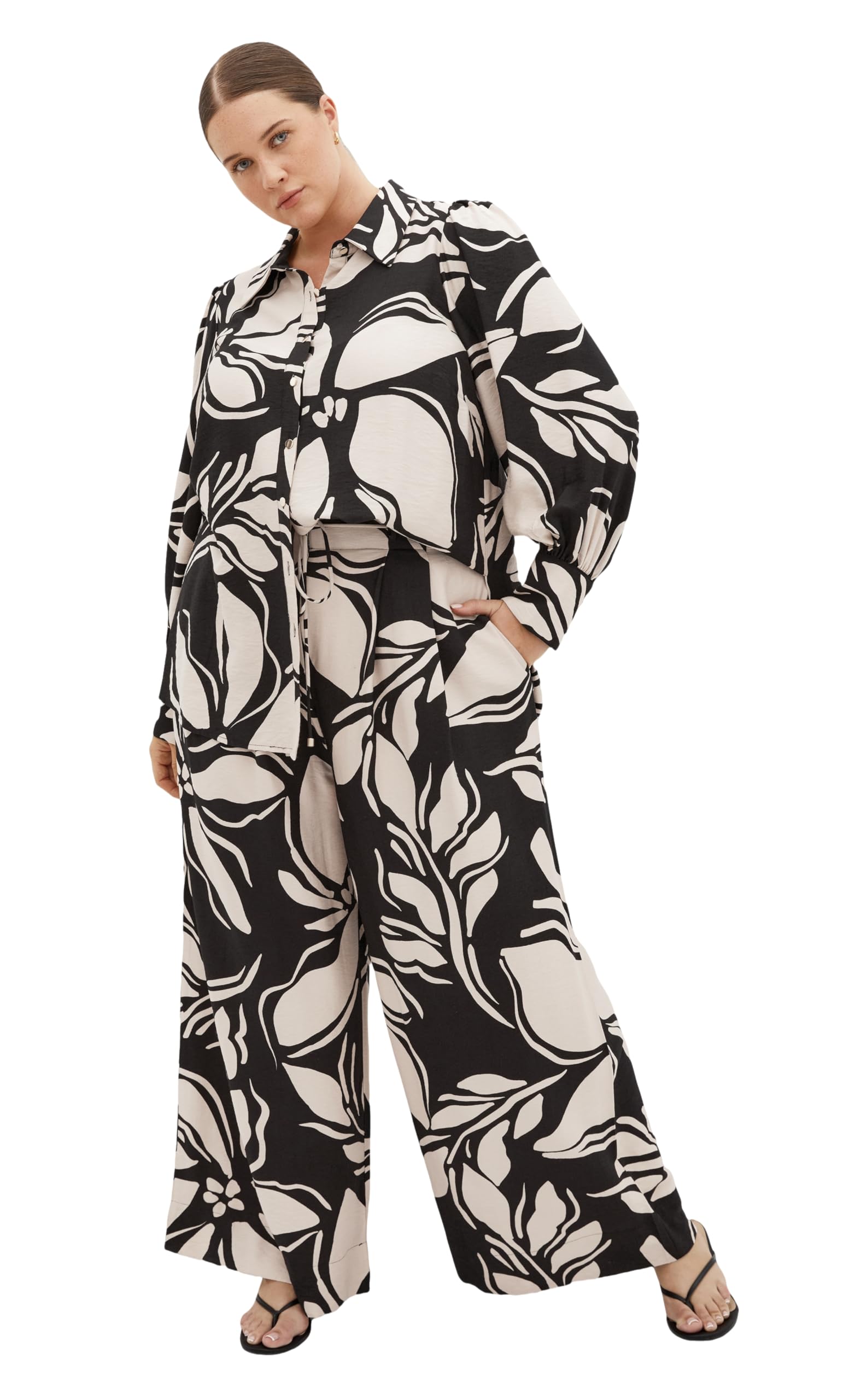 City Chic Womens Plus Size Pant - Athena