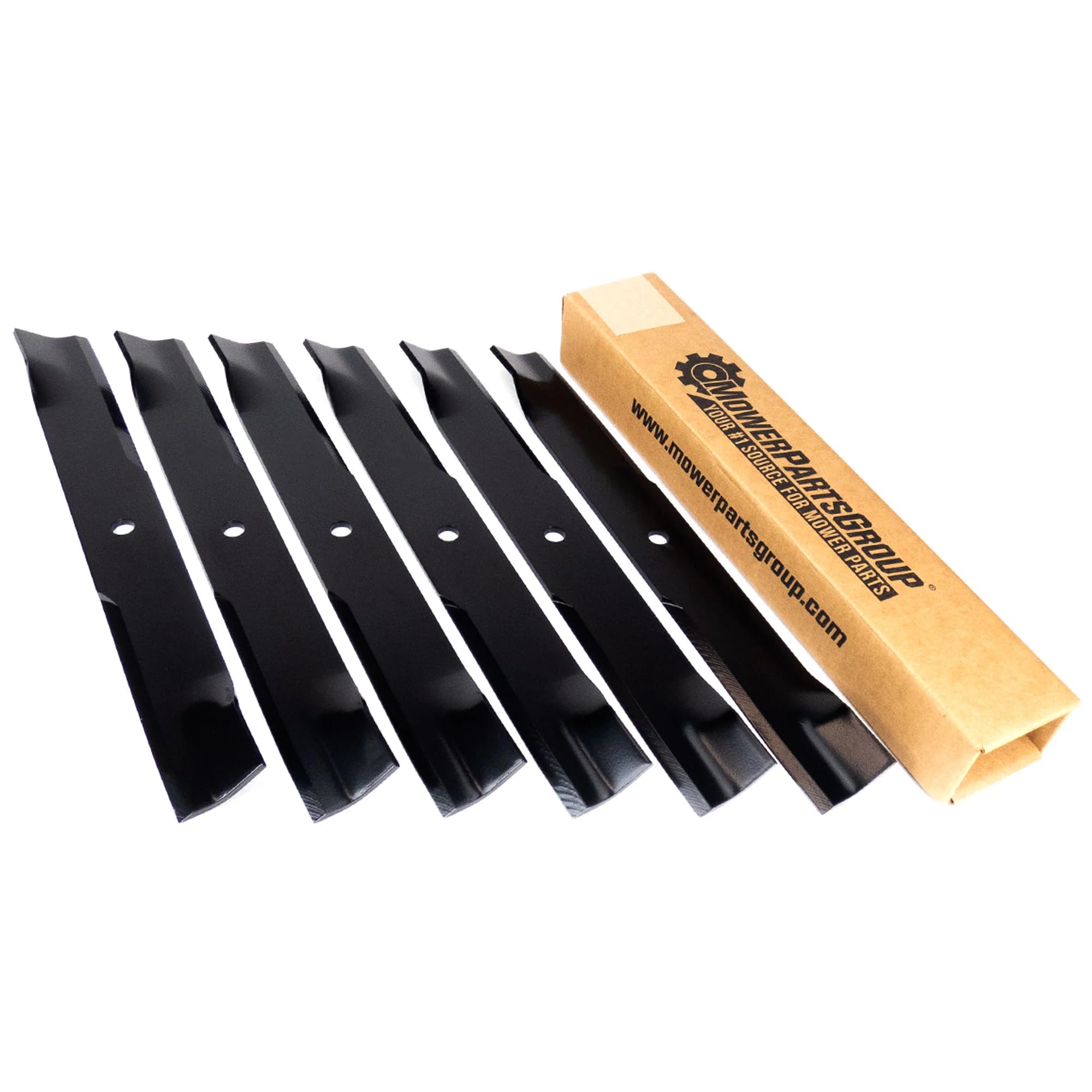 Amazon.com : MowerPartsGroup (6) Medium Lift Blades for Hustler  