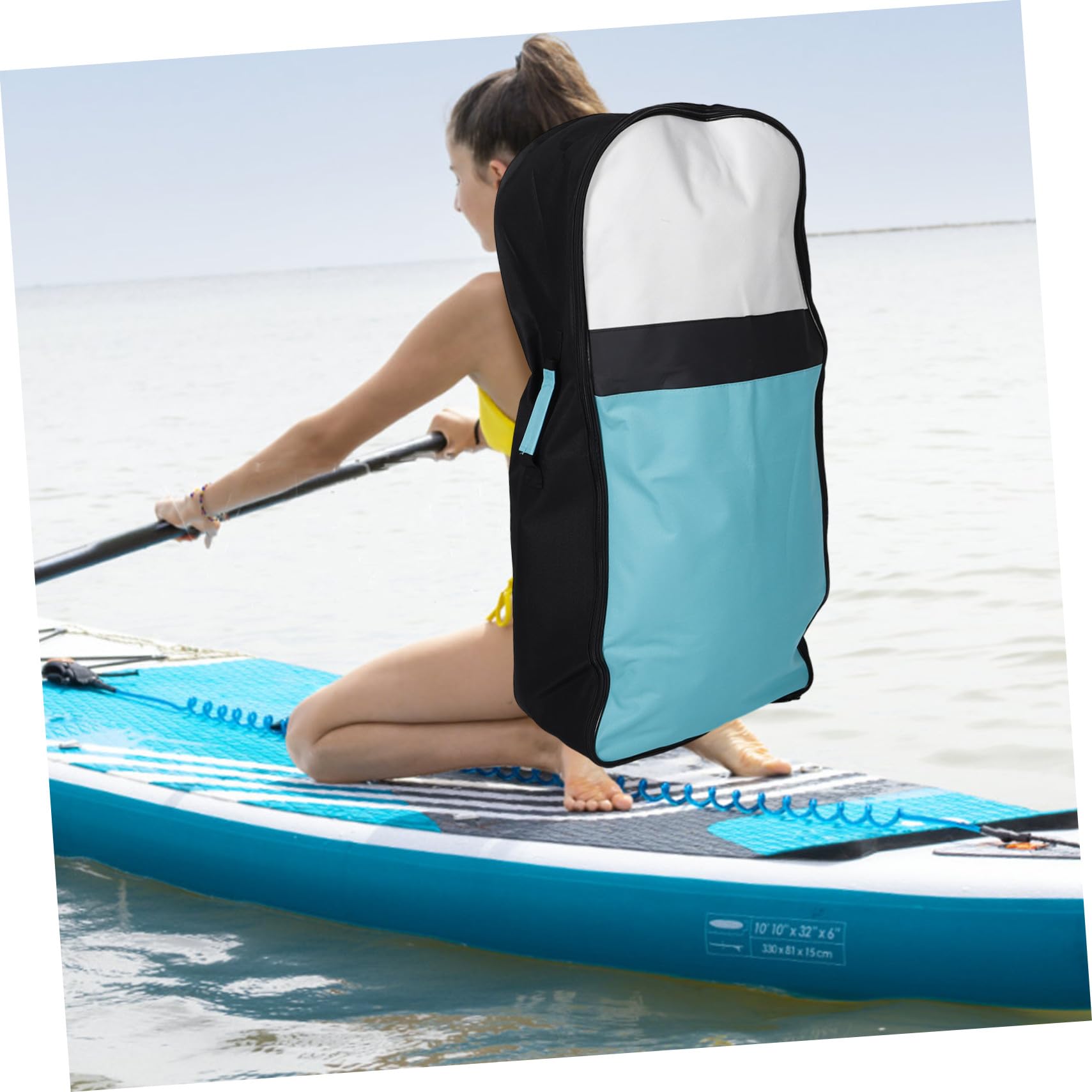 TOPBATHY Mochila para Tabla de Surf Hinchable con Diseño y Almacenamiento Fácil, Adecuado para Deportes Acuáticos y Natación en Piscina con Material de Tela Oxford