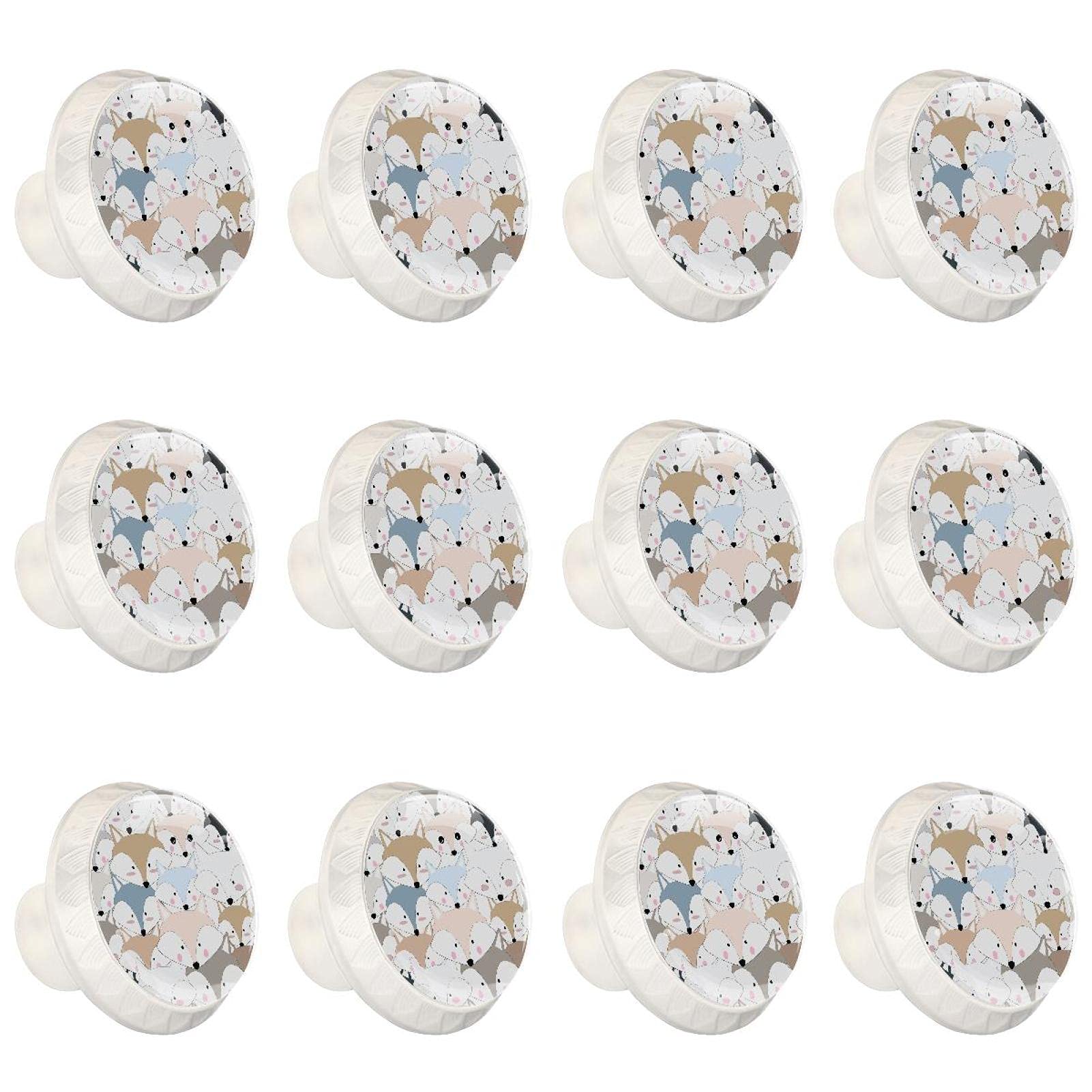Boutons de meuble cuisine renard pour remplacer des poignées usées de commode et tiroir