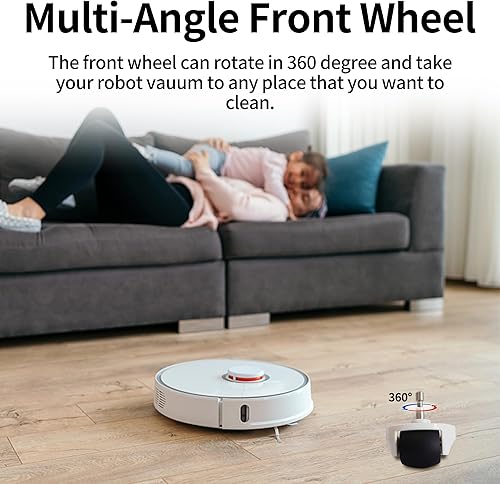 Miniatura 9 de Conjunto de rueda delantera de repuesto compatible con todas las aspiradoras iRobot Roomba 500, 600, 700, 800, 900, e, i y j, 2