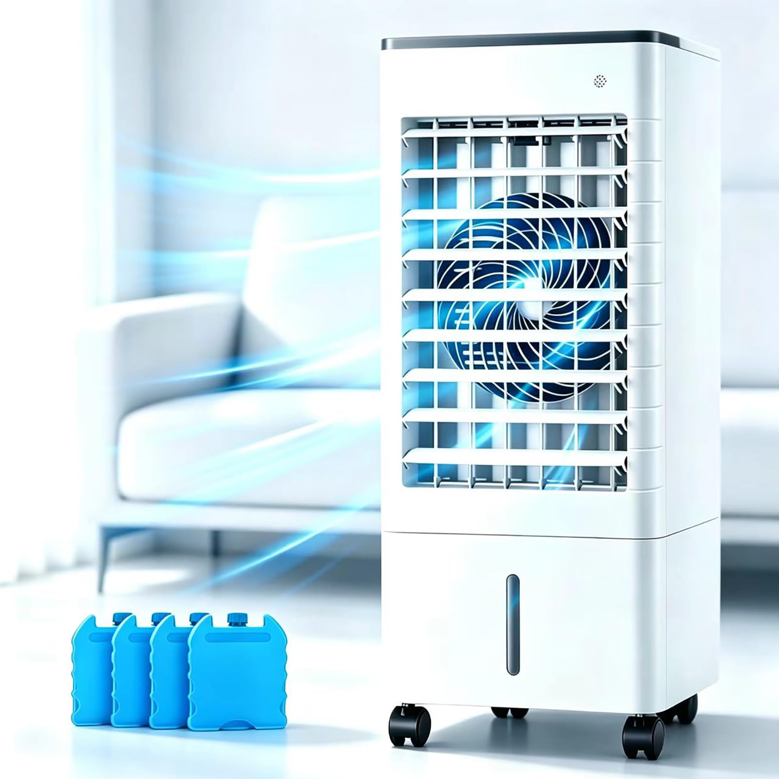 YZHYYDS Portable Air Conditioners, 9L Evaporative Air Cooler
