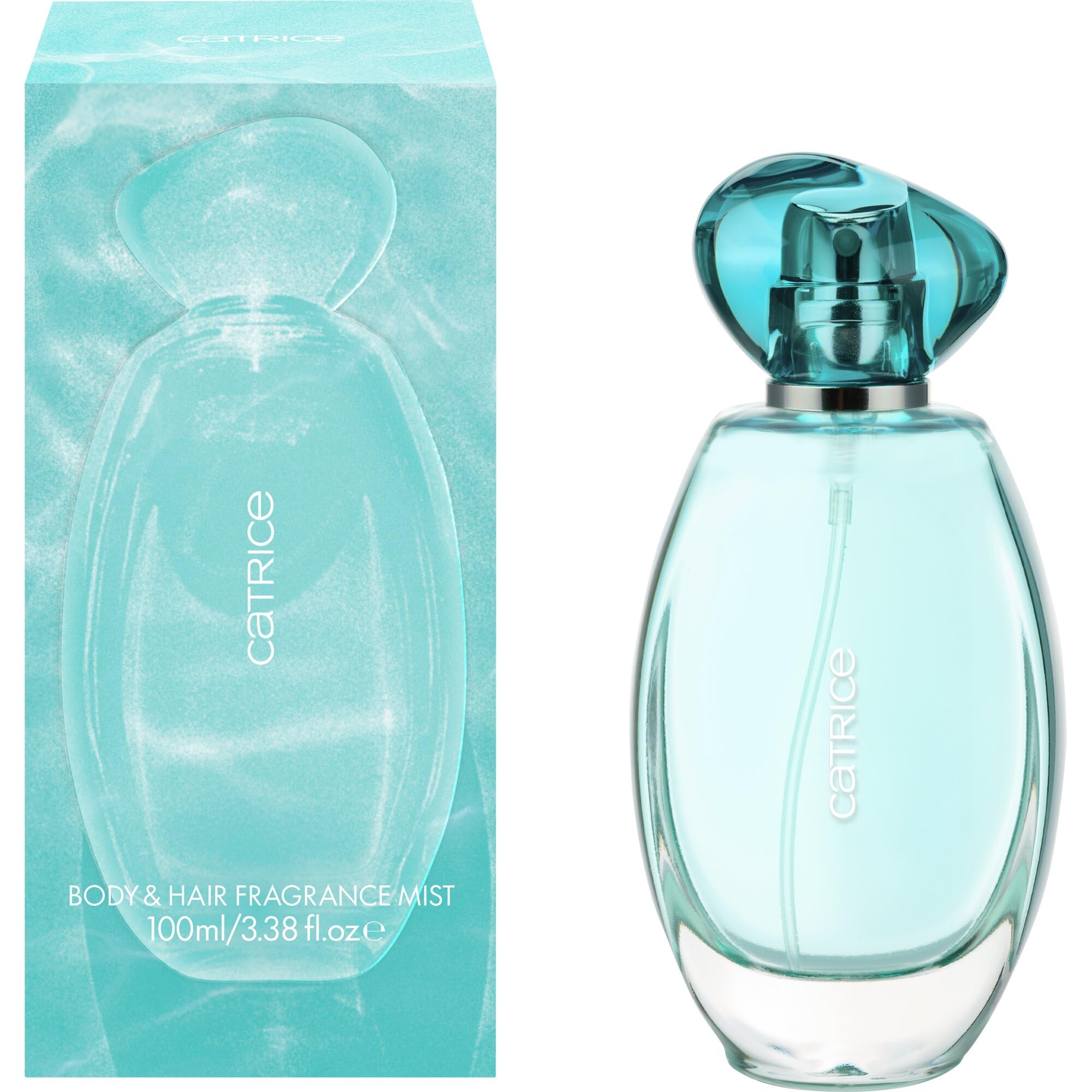 Catrice UNDERWATER SECRETS Body & Hair Fragrance Mist spray corps et cheveux, rafraîchissant, translucide (100ml)