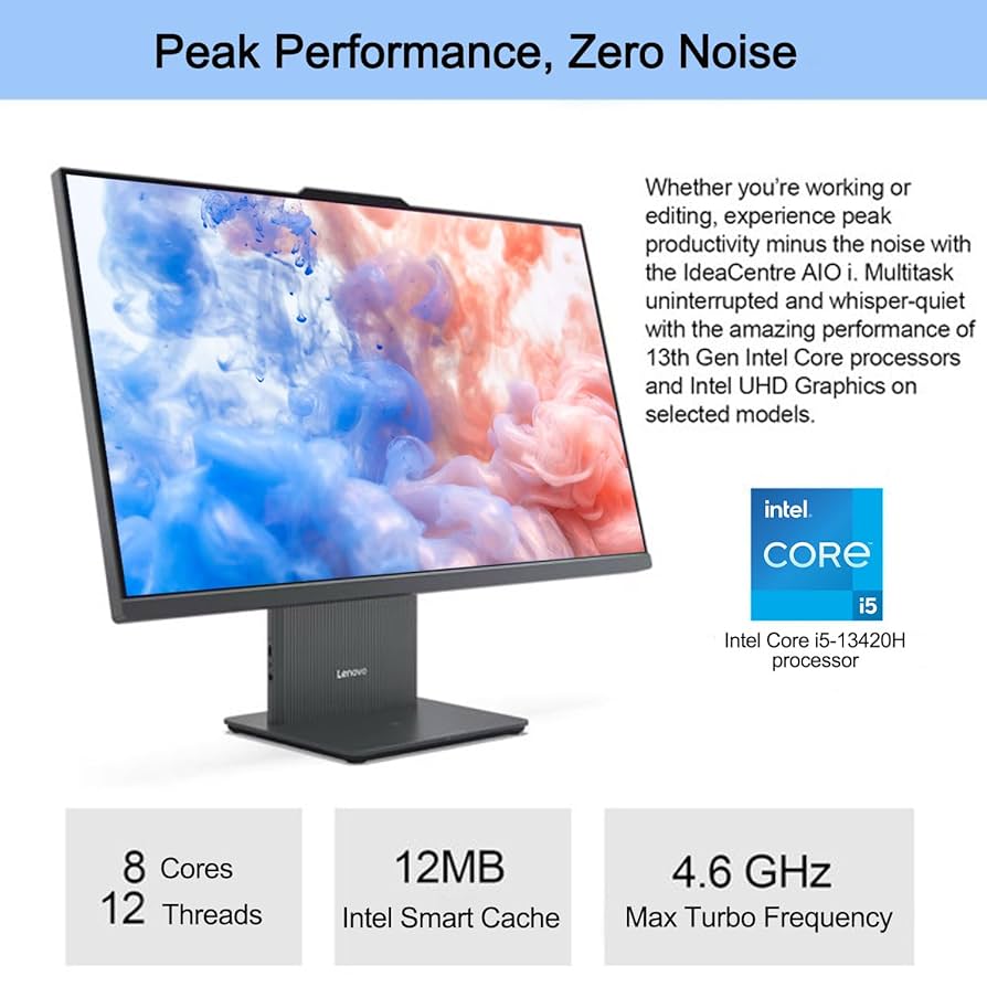 Amazon.com: Lenovo IdeaCentre I Gen 9 Daily All-in-One, 23.8