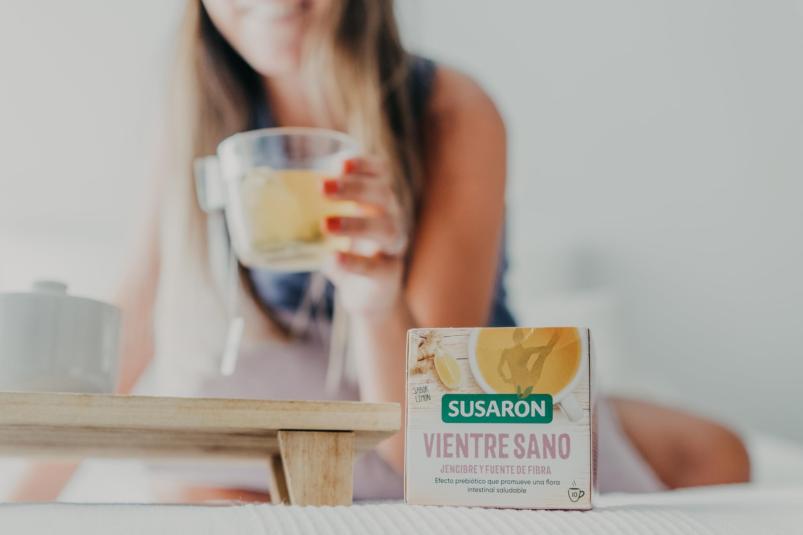 Infusión Vientre Sano Sabor Jengibre Caja 10 bolsitas