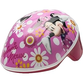 Disney Minnie Mouse Pretty in Polka Dots Toddler Bike Helmet, (3-5 yrs.)