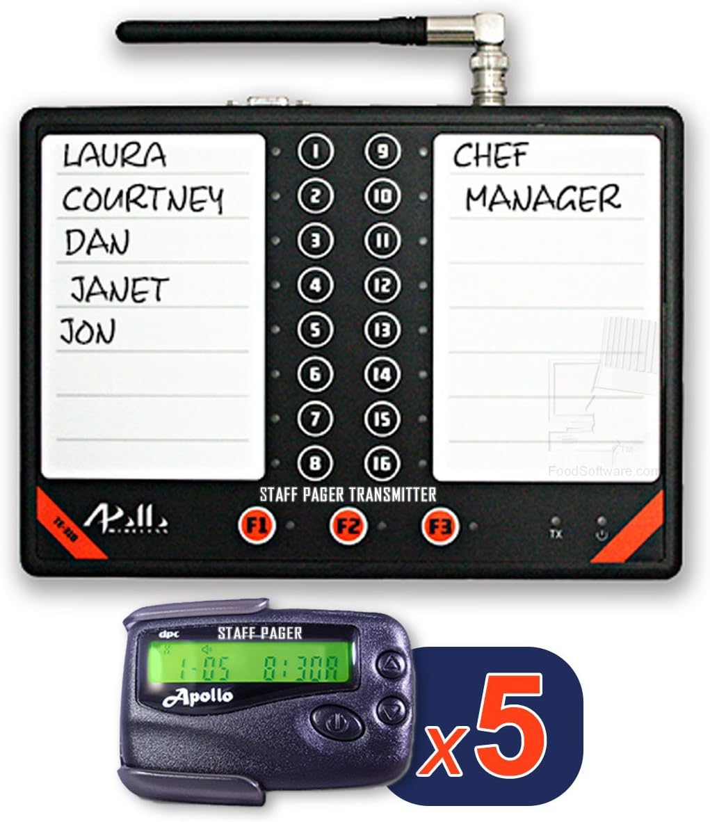 Apollo Staff or Server Paging System Kit