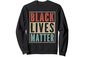 Vintage BLM Sweatshirt: Stand for Justice