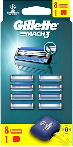 Gillette Mach3 Avantajlı Yedek Tıraş Bıçağı 8 Adet