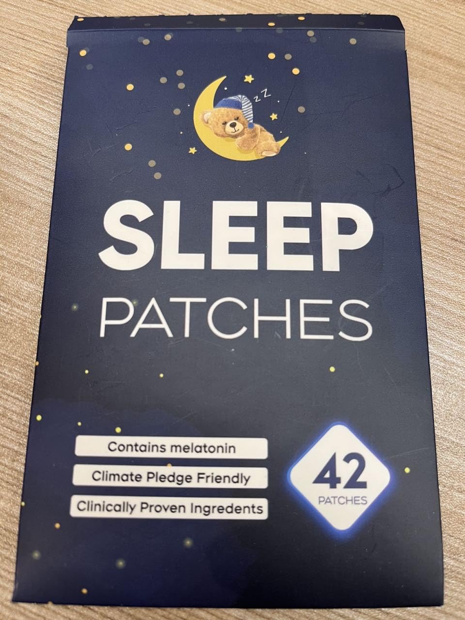 Sleep Patches, 42 Pack Sleeping Patch, Sleep Well，Sleep Patches for Adults Extra Strength, Melatonin-Free - Blue - A10