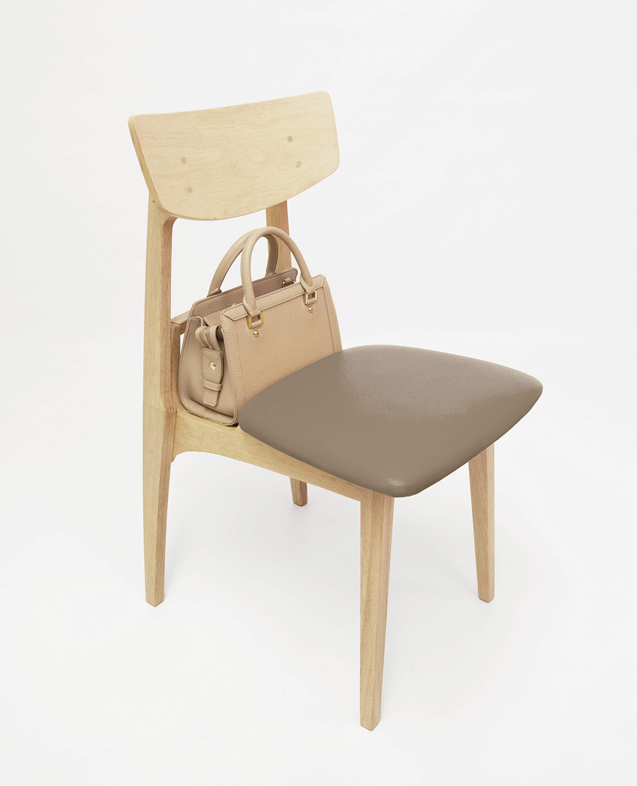 Amazon｜LABOT(ラボット) ダイニングチェア ブラウン w41*w82*d53 BAG 