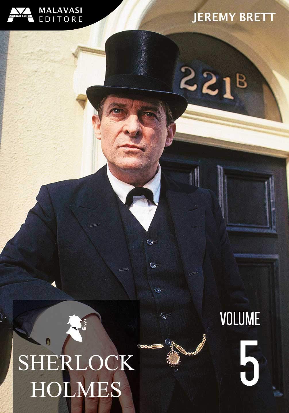 Sherlock Holmes #05 en 2 DVD, edición importada de Italia para coleccionistas