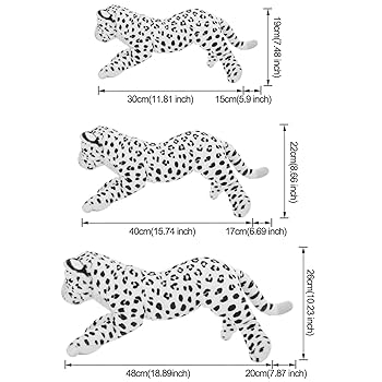 レア　珍品　昭和レトロ 日本製リーベ社 リアル　ユキ　ヒョウぬいぐるみ ユキヒョウ 40 | HANSA