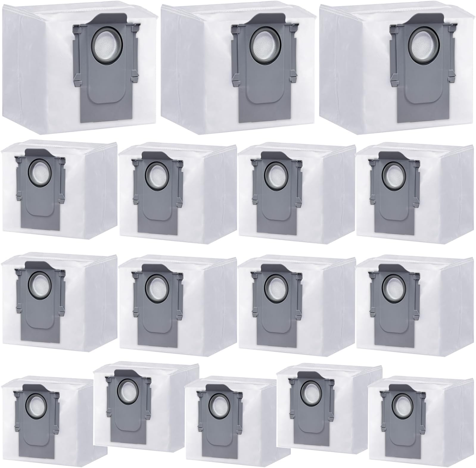 10 Pack White Dust Bag For Roborock T8/Q7/G10S/G10Spure/G20/S7/S8 Household - View #3