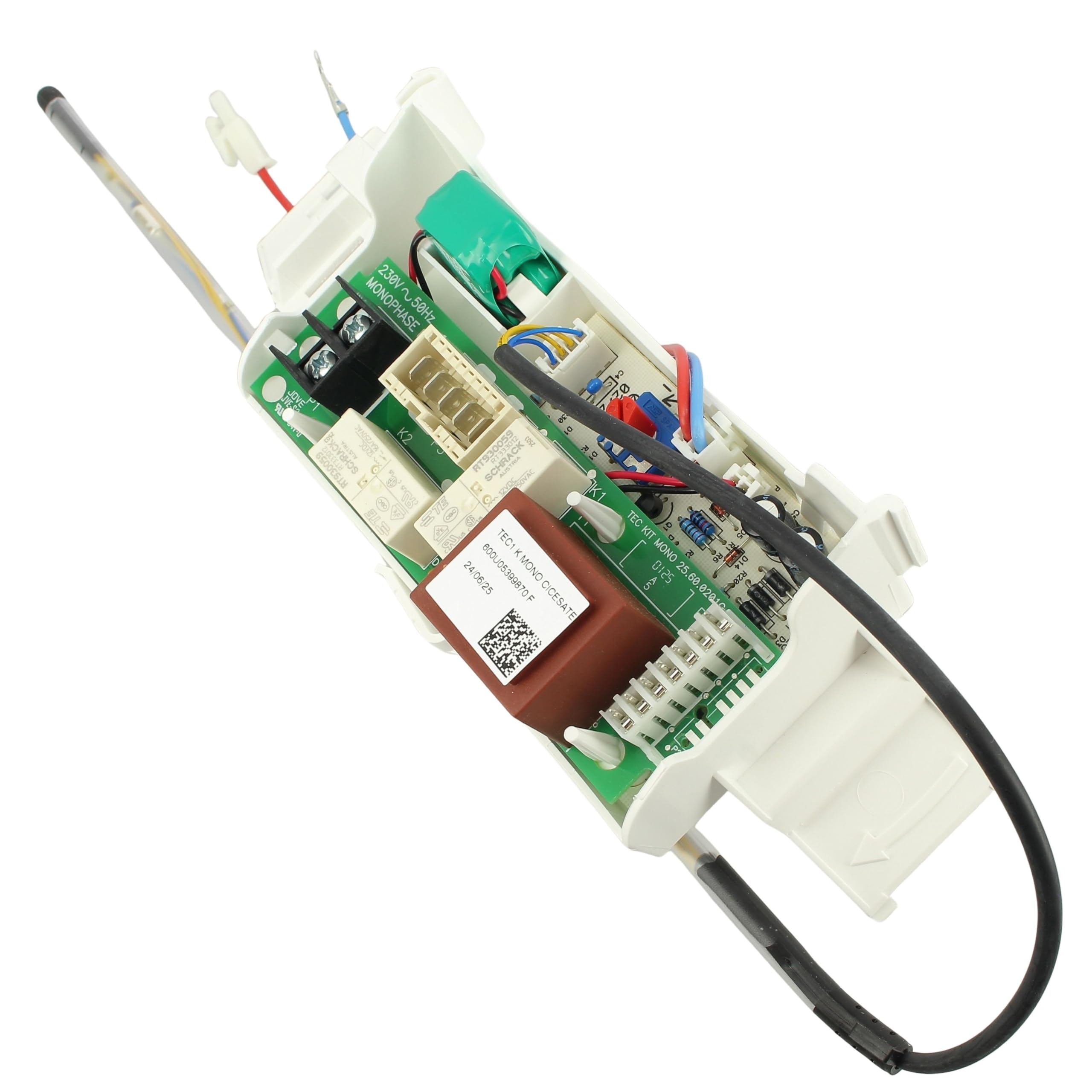 ensemble thermostat - electrique - mono kitable - 1200w - thermor 070225