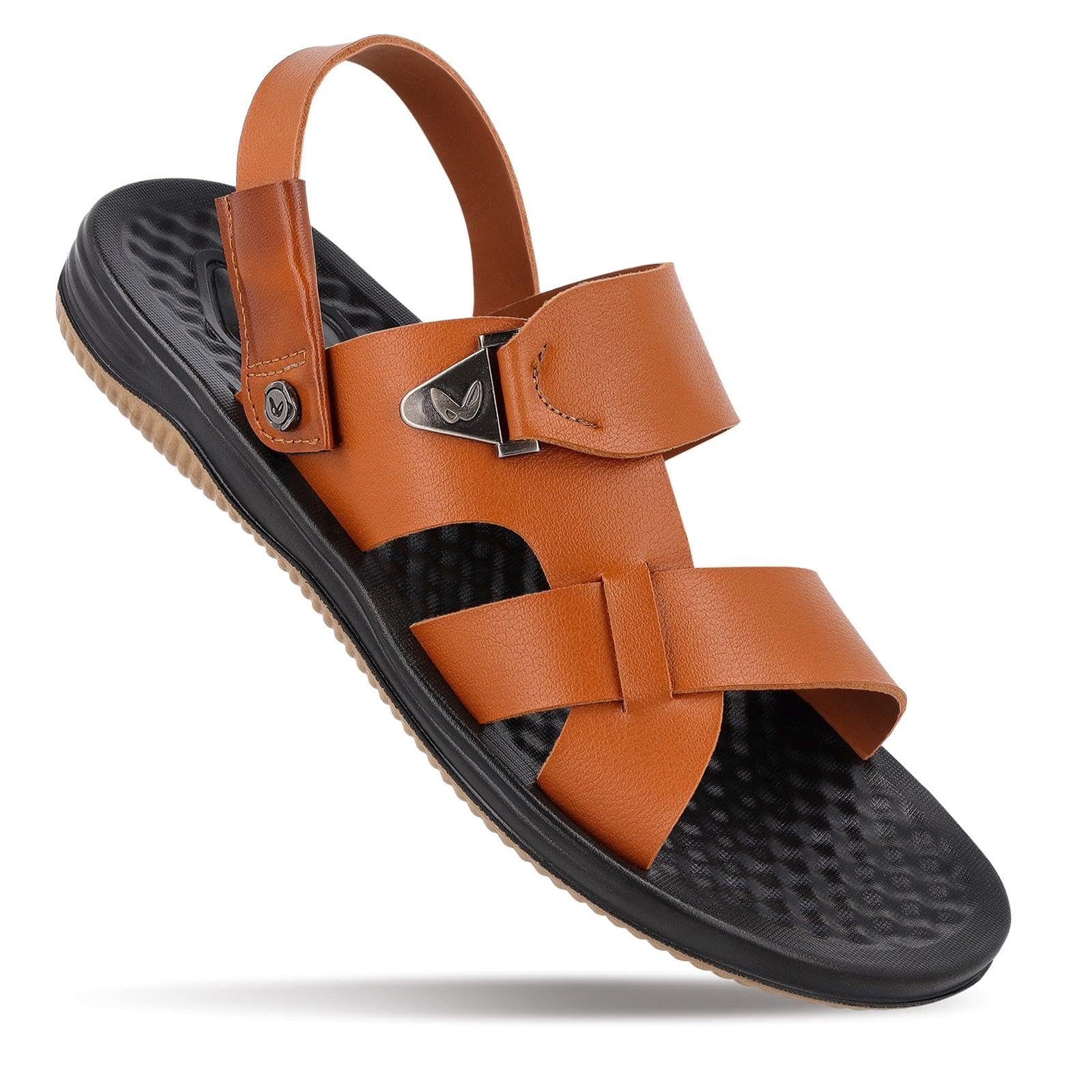 See full amazon price history chart for WALKAROO Comfort Sandal For Mens|CloudStep Dual-Density PU Sole With Back Strap|Stylish Casual Wear|WE1715 WALKAROO Comfort Sandal For Mens|CloudStep Dual-Density PU Sole With Back Strap|Stylish Casual Wear|WE1715 (B0DCGNGGC6) Amazon Price History, Amazon Price Tracker